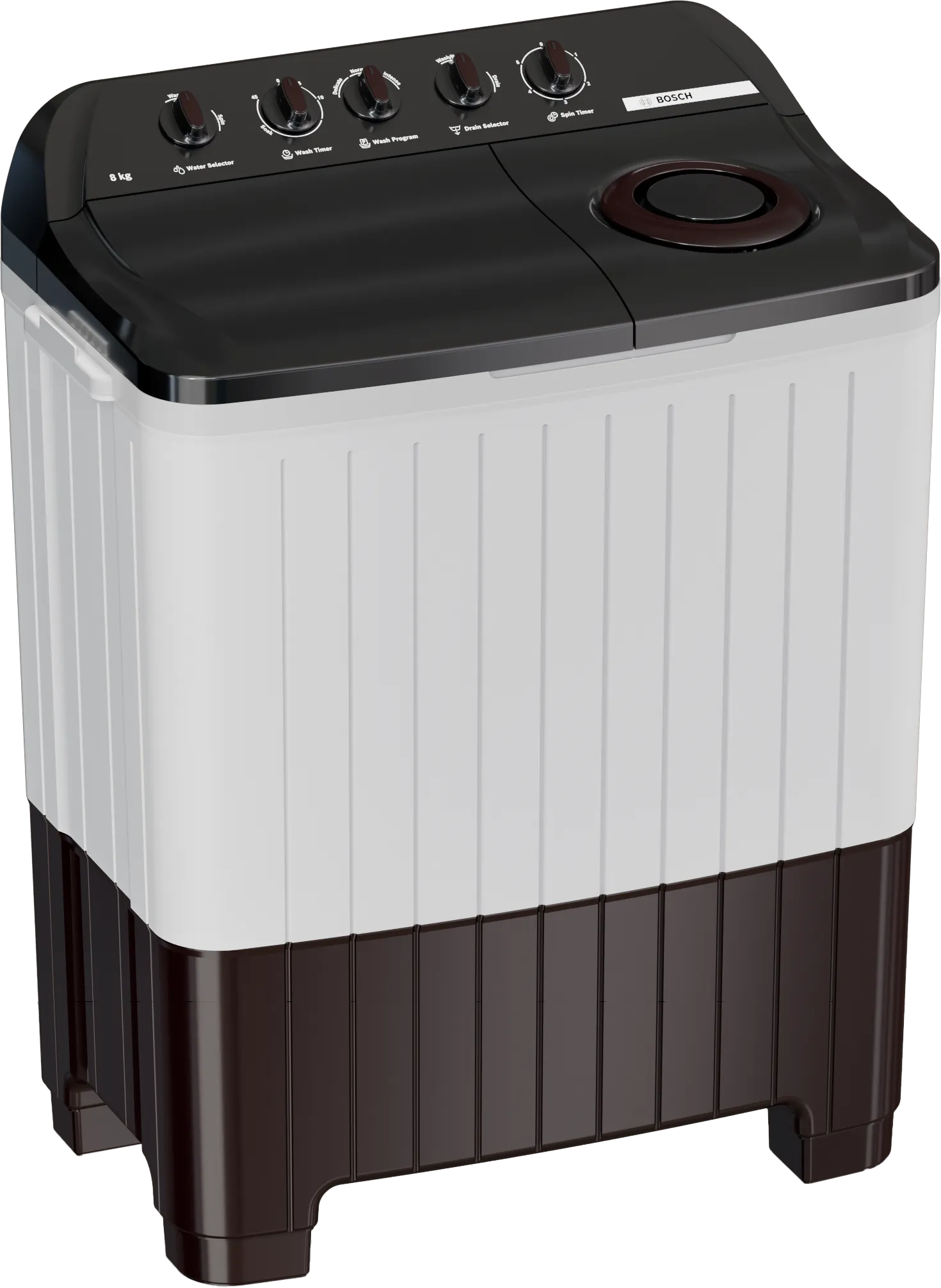 Series 2 Semi-automatic Toploader 8 kg 1300 rpm 