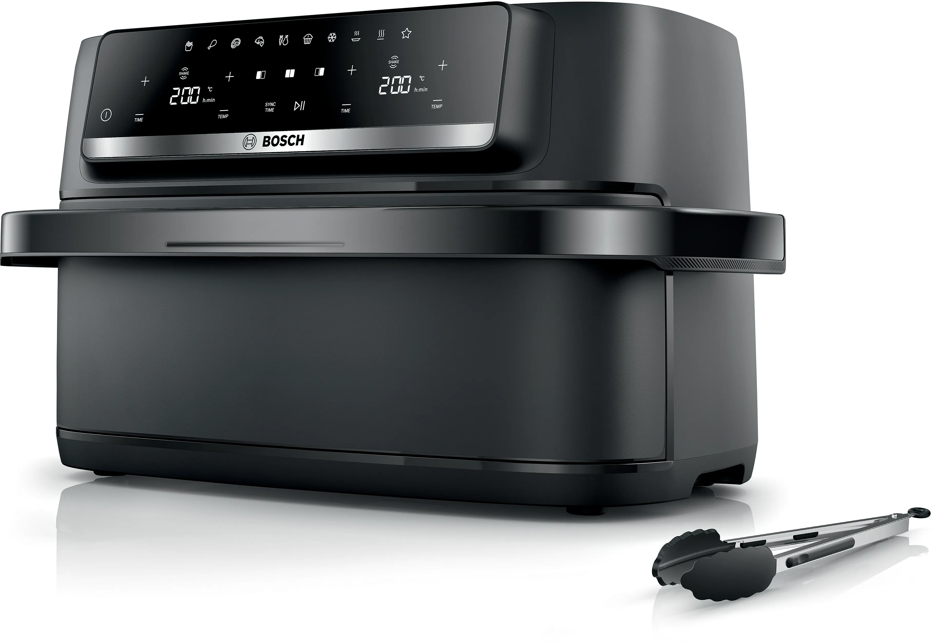 Series 4 Double Flex Drawer Air Fryer Black 