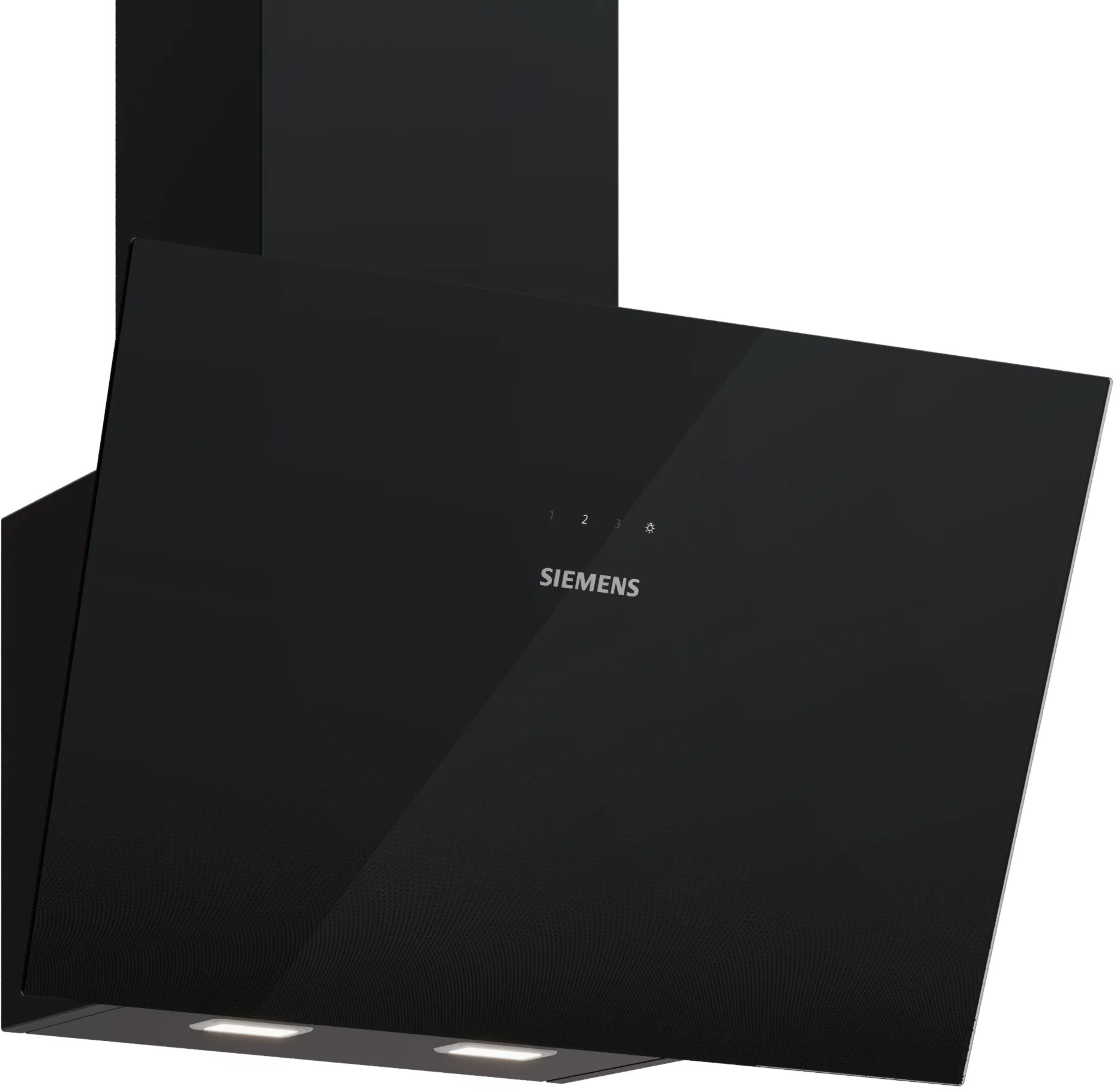 iQ300 Wandesse 60 cm Klarglas schwarz bedruckt, Schwarz 