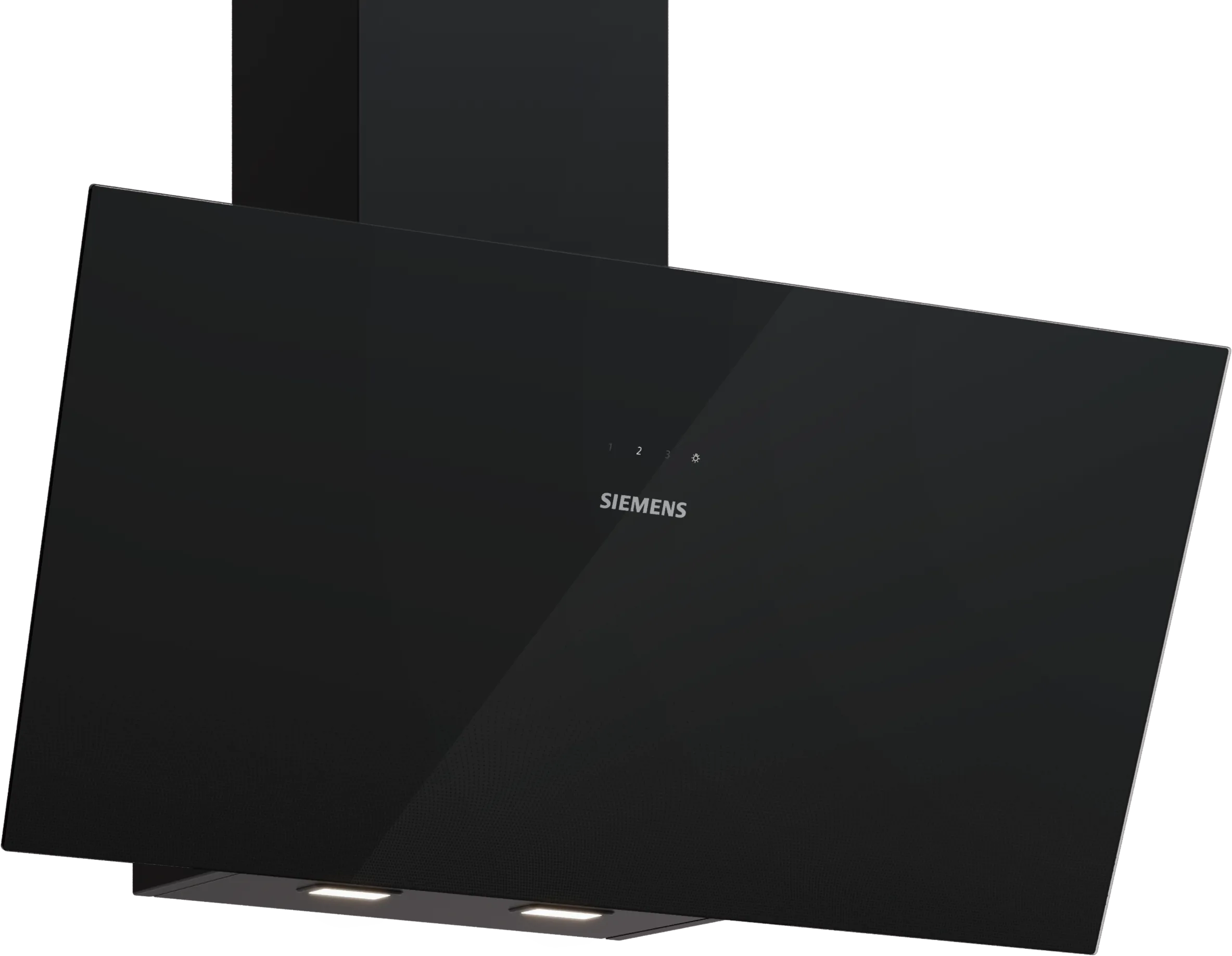 iQ300 Wandesse 80 cm Klarglas schwarz bedruckt, Schwarz 