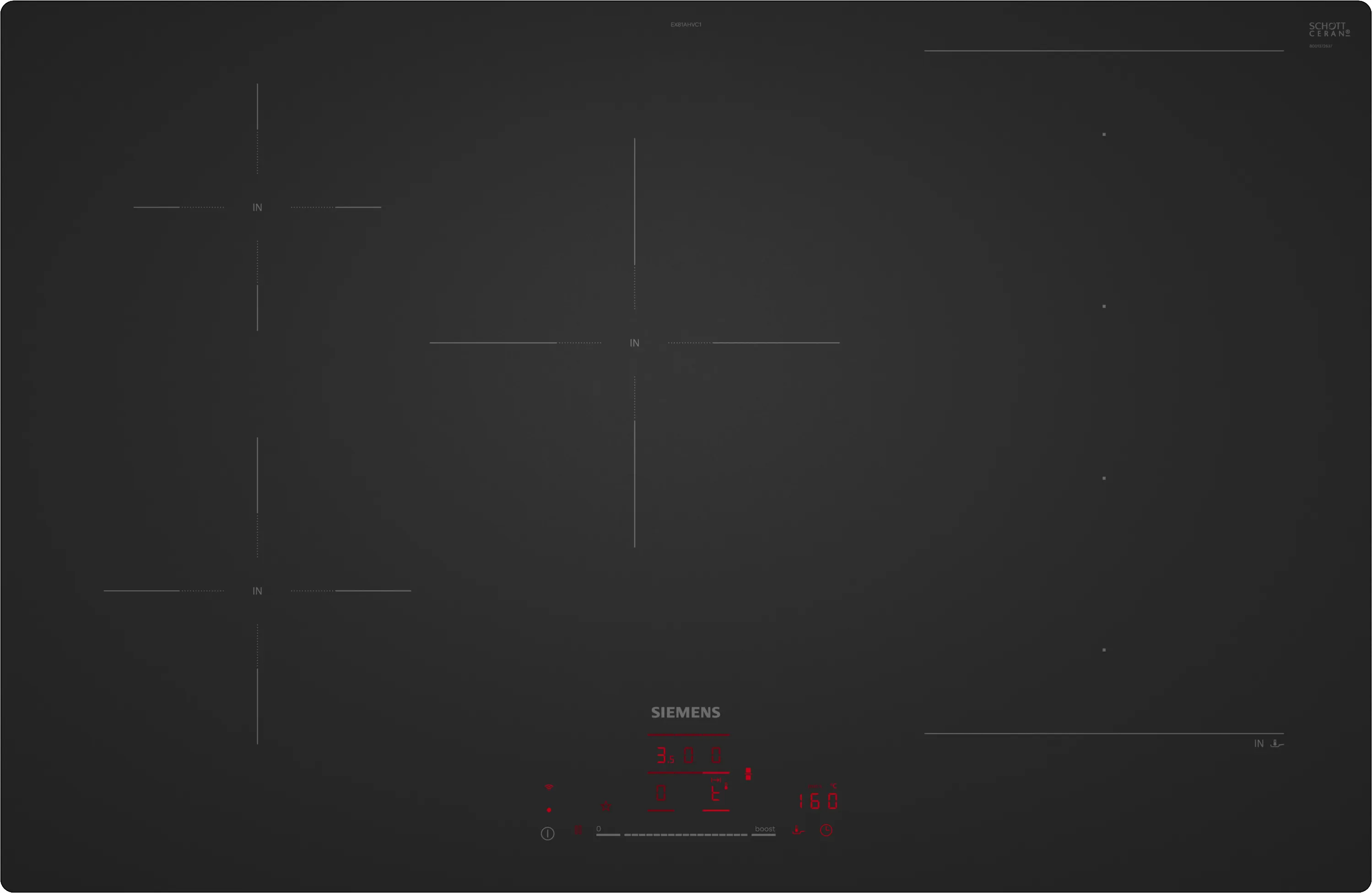 iQ700 Płyta indukcyjna 80 cm 