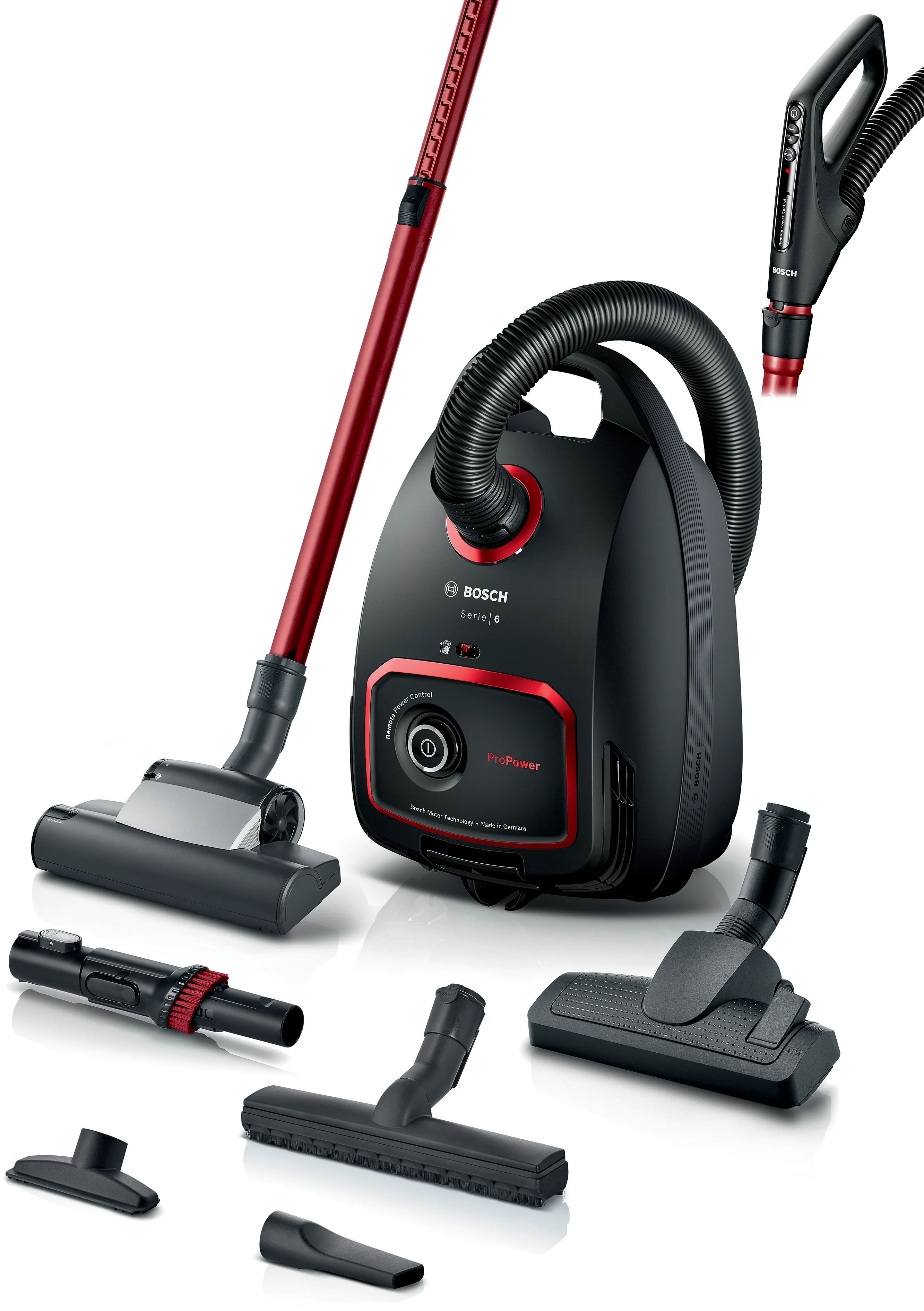 Series 6 Bagged vacuum cleaner ProPower Black 