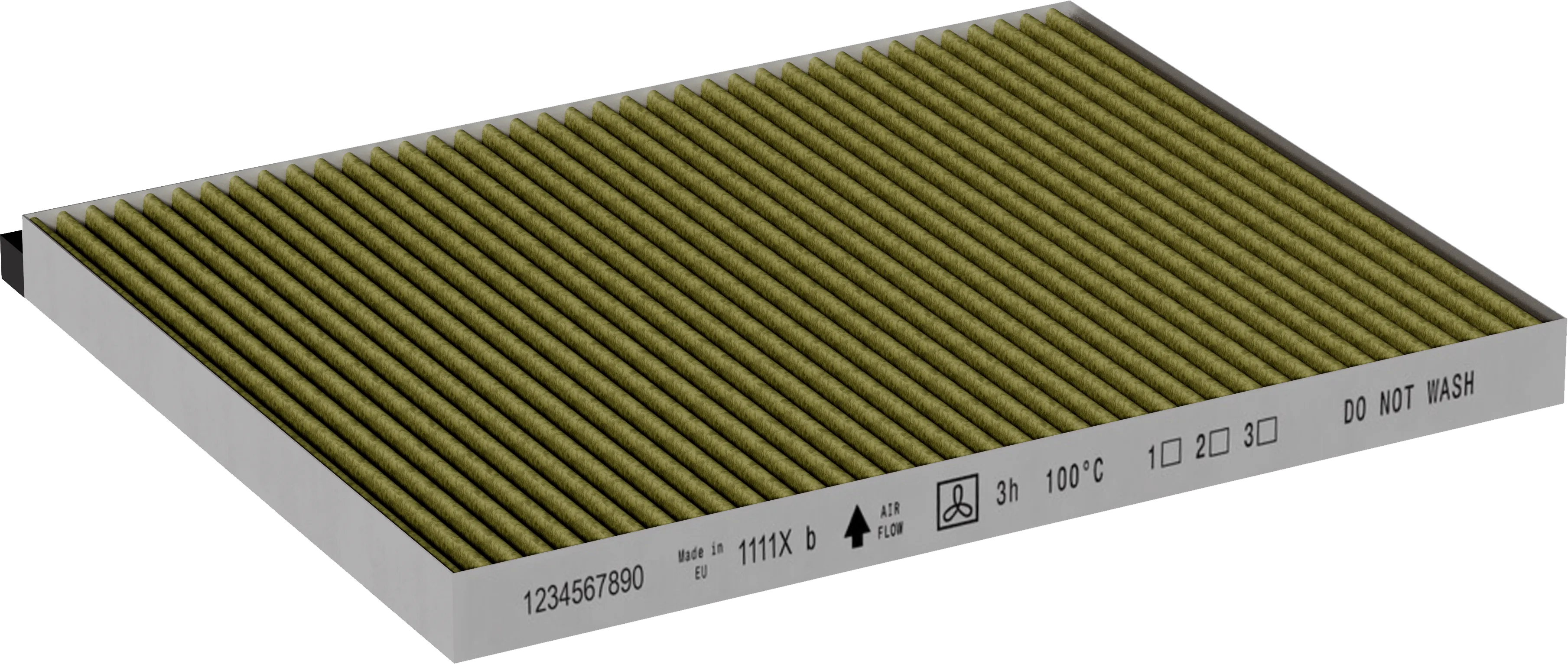 Filtre anti-odeurs Clean Air longue vie 