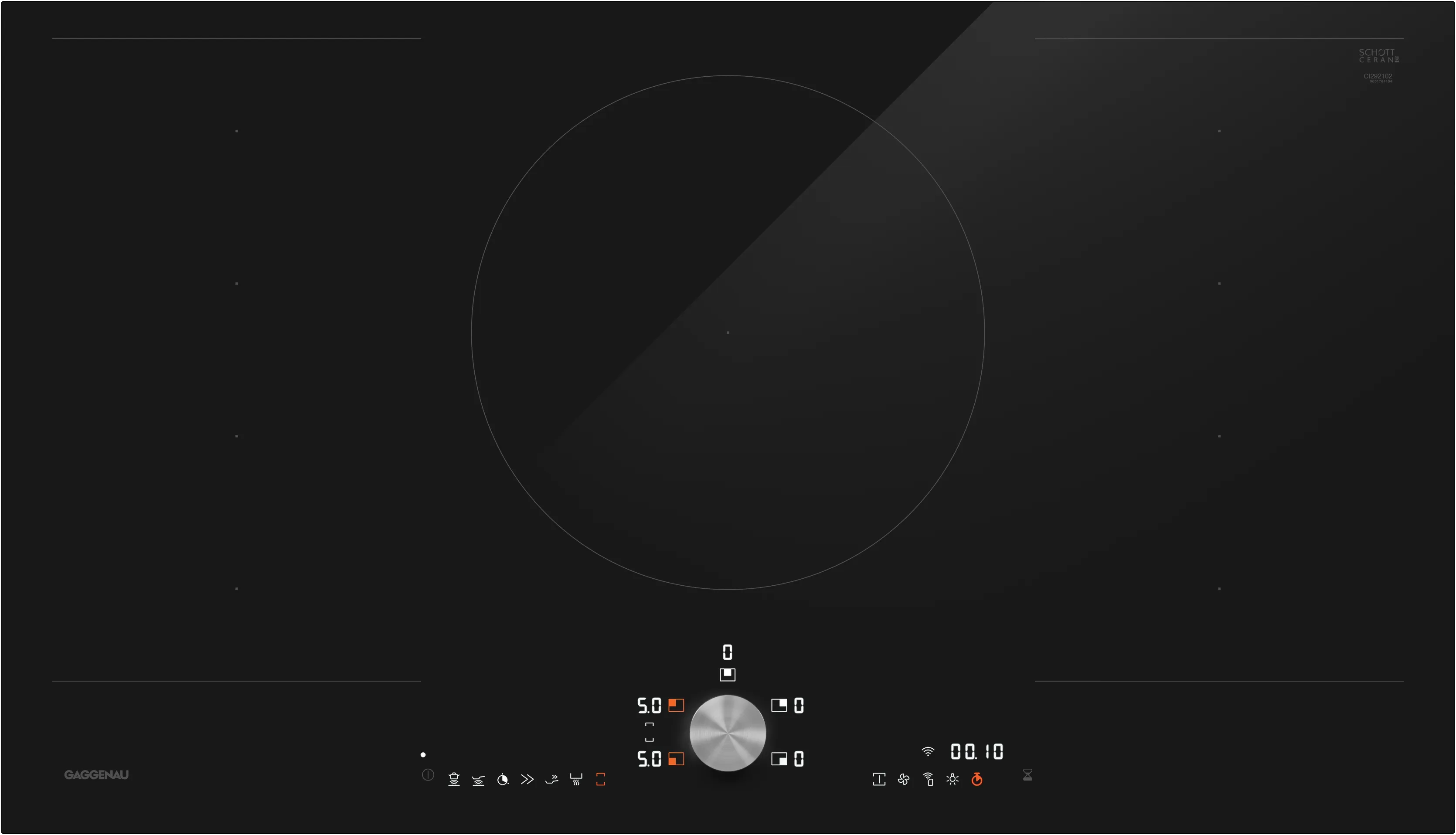 200 series Flex induction hob 90 cm