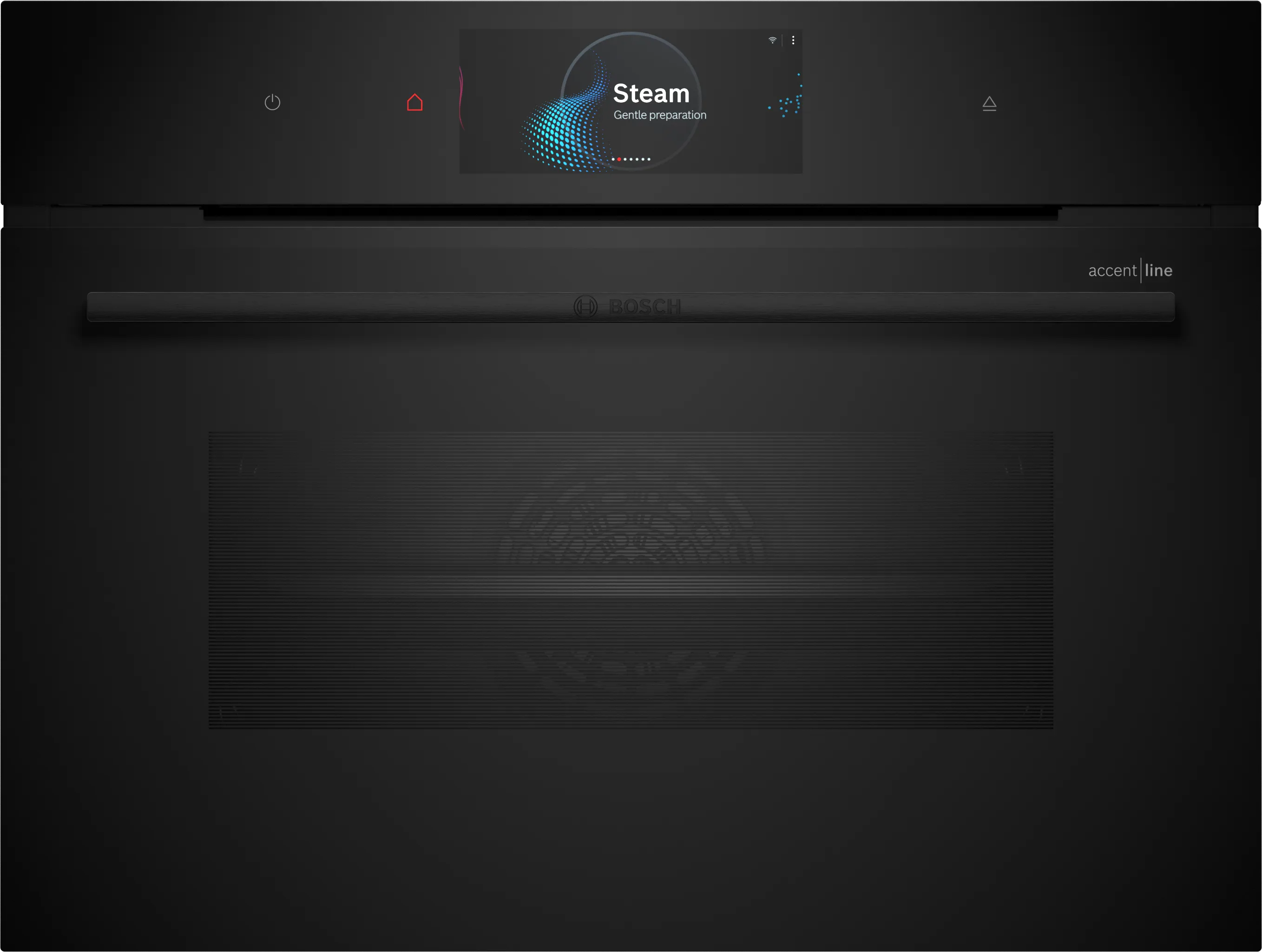 Series 8 Built-in compact oven with steam function 60 x 45 cm Black