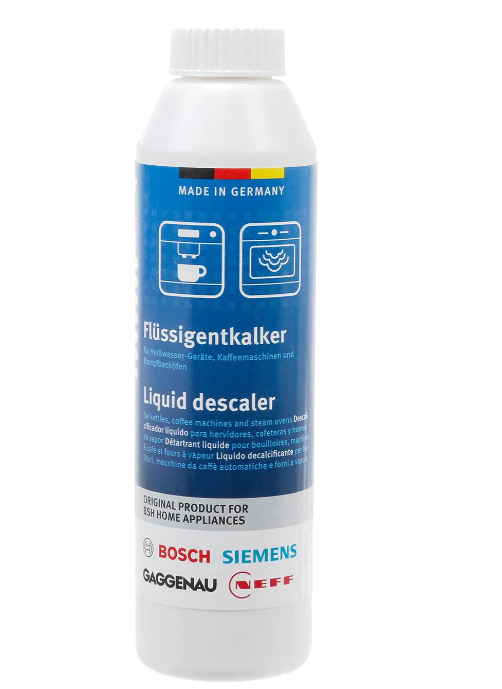 Liquid descaler Descaler for Coffee Machines & Steam Ovens Liquid descaler (non-dangerous good)