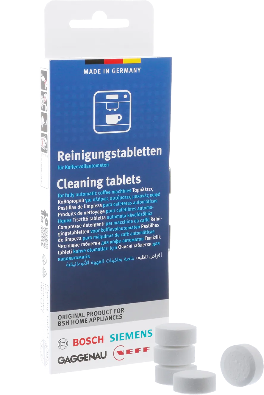 Cleaning tablets 10 tablets Suitable for all fully automatic coffee machines and thermo flasks 