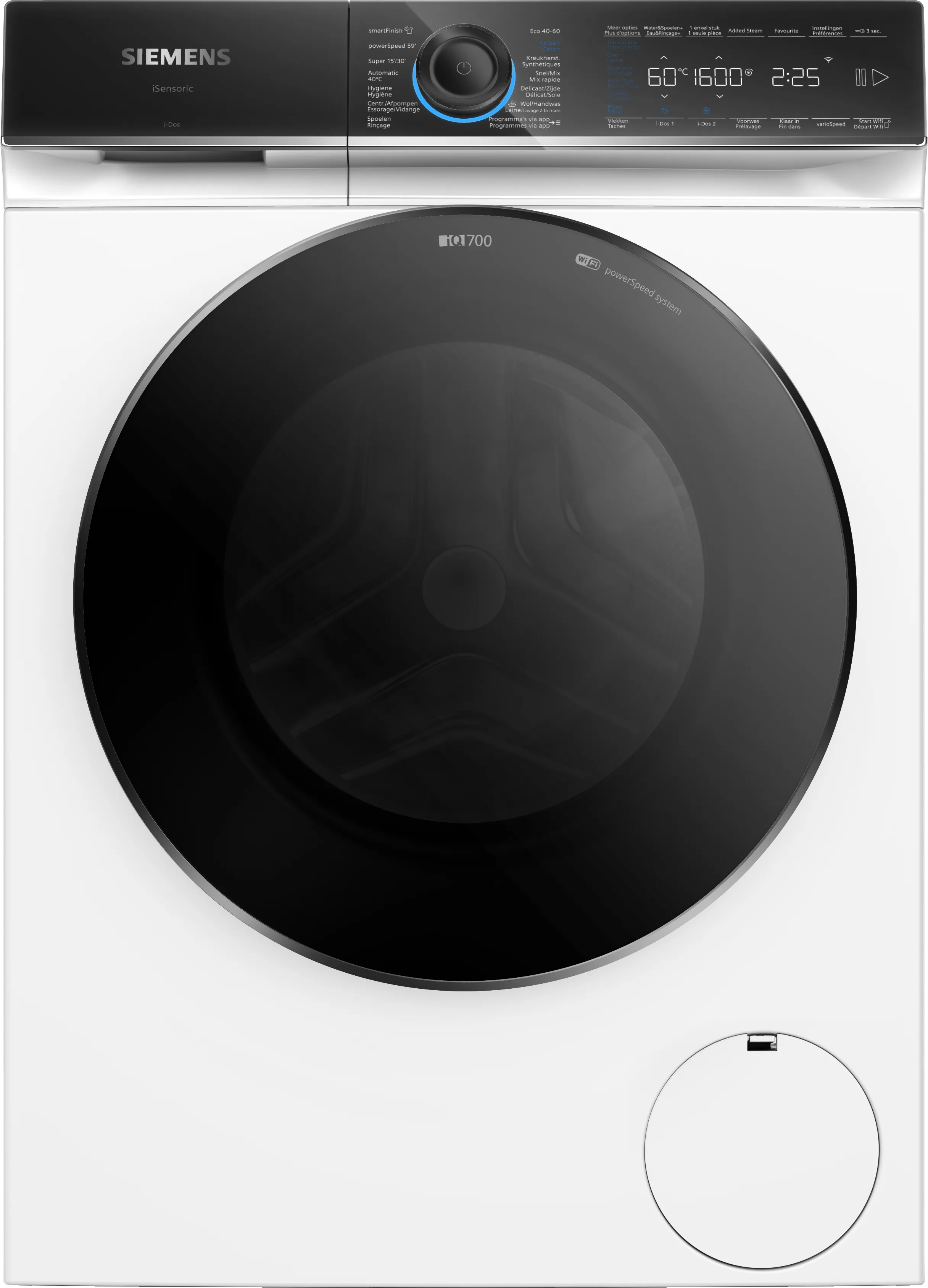 iQ700 Wasmachine 11 kg max. 1600 rpm 