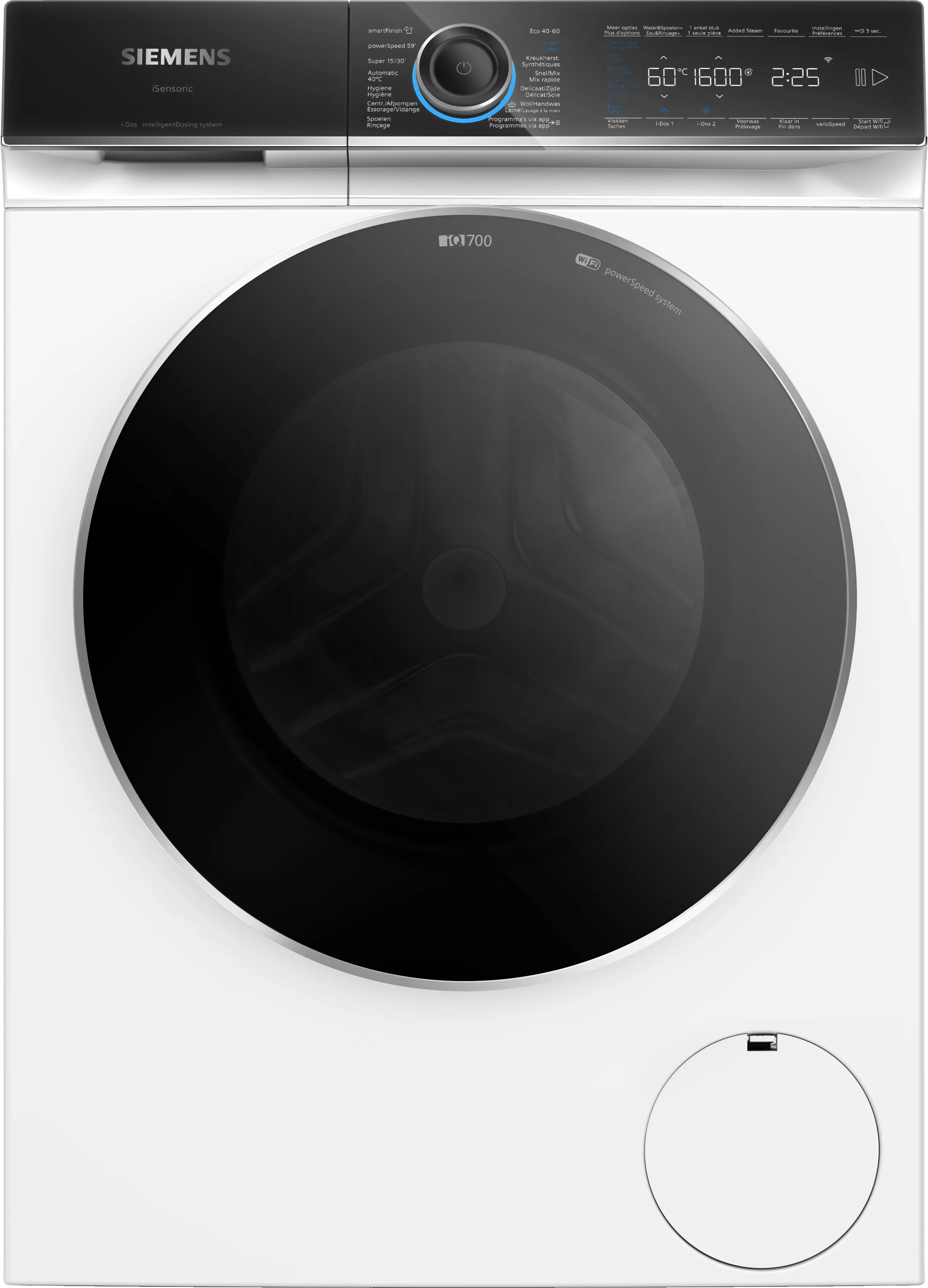 iQ700 Wasmachine 11 kg max. 1600 rpm 