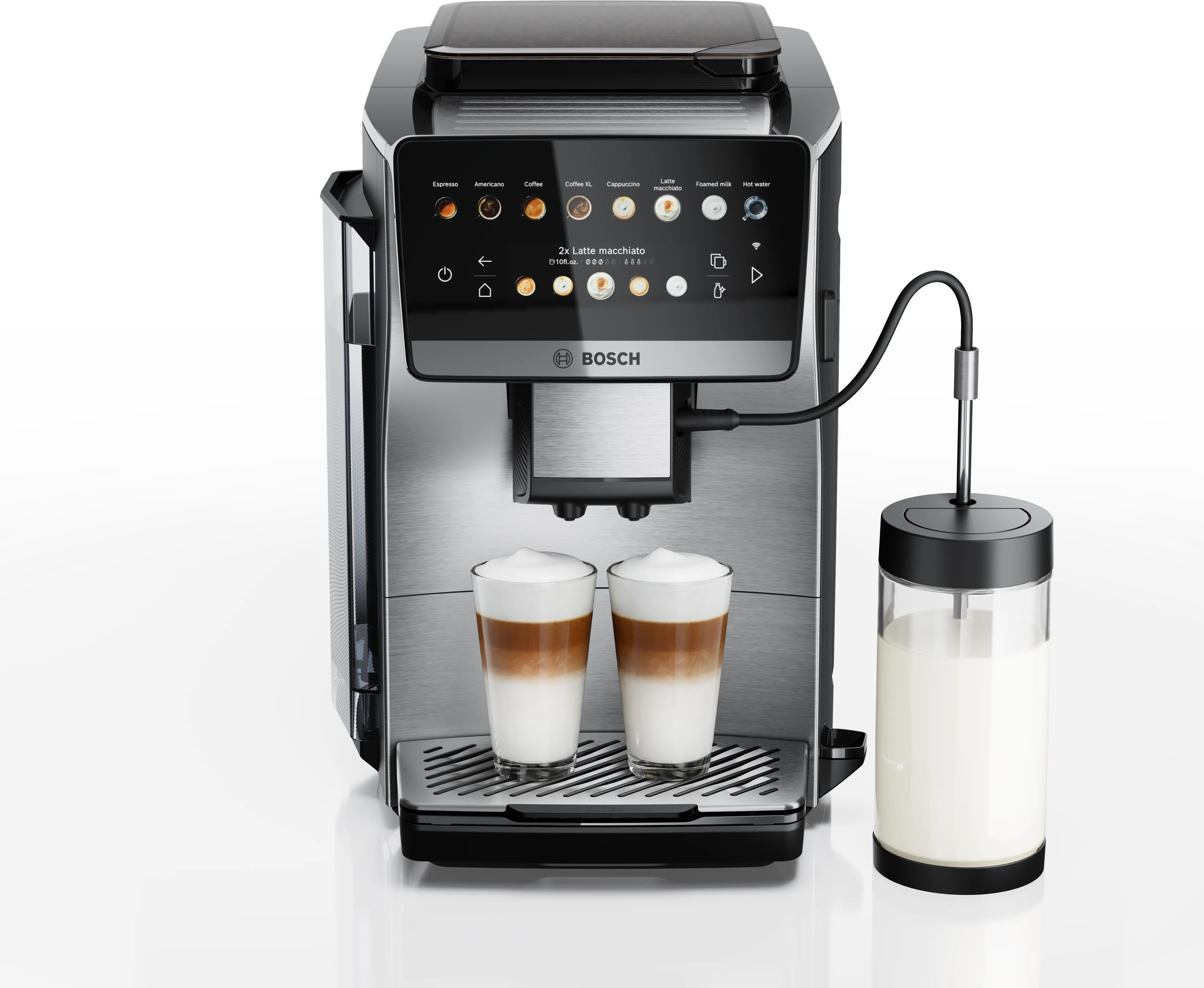Series 6 Fully automatic coffee machine VeroCafe Stainless steel 
