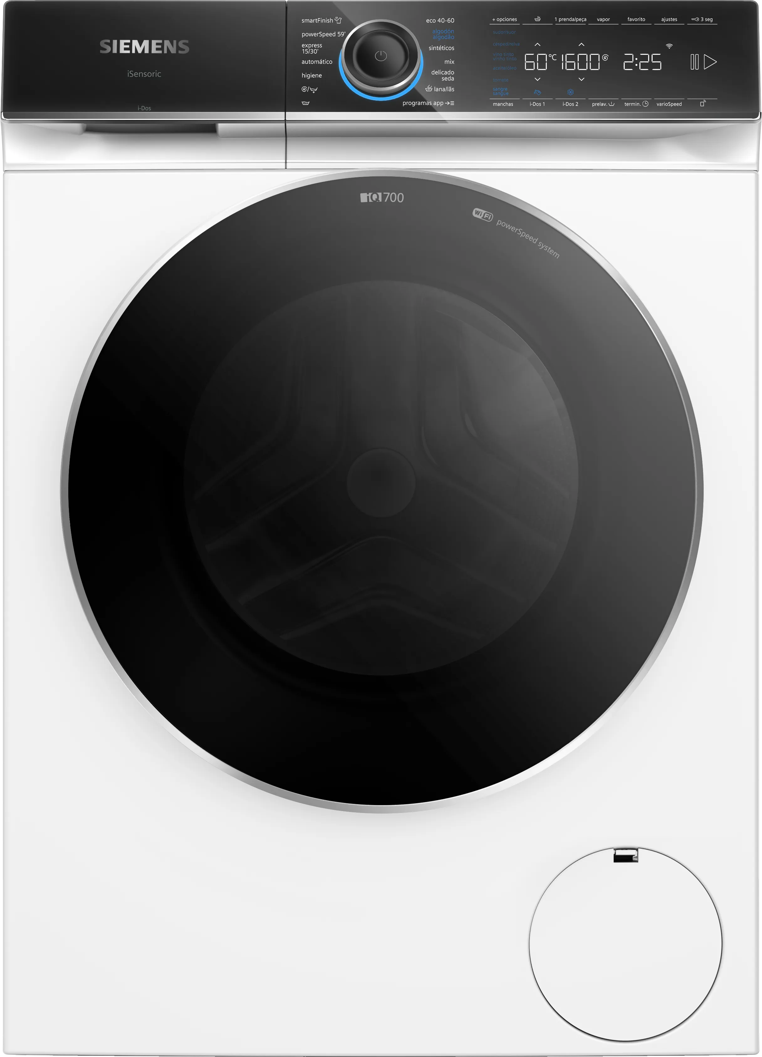 iQ700 Lavadora de carga frontal 11 kg máx. 1600 rpm