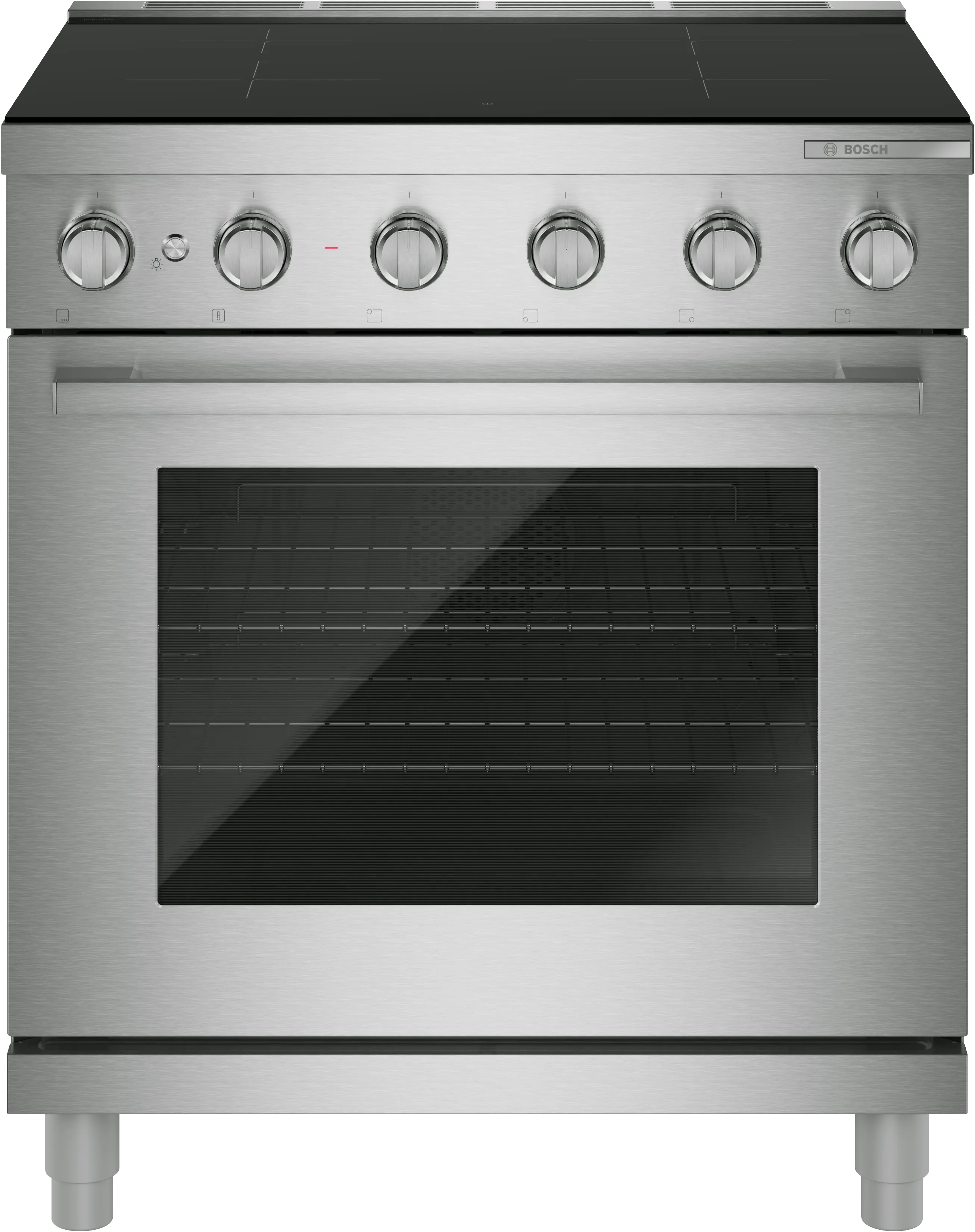 500 Series Induction freestanding range 30'' Stainless Steel 