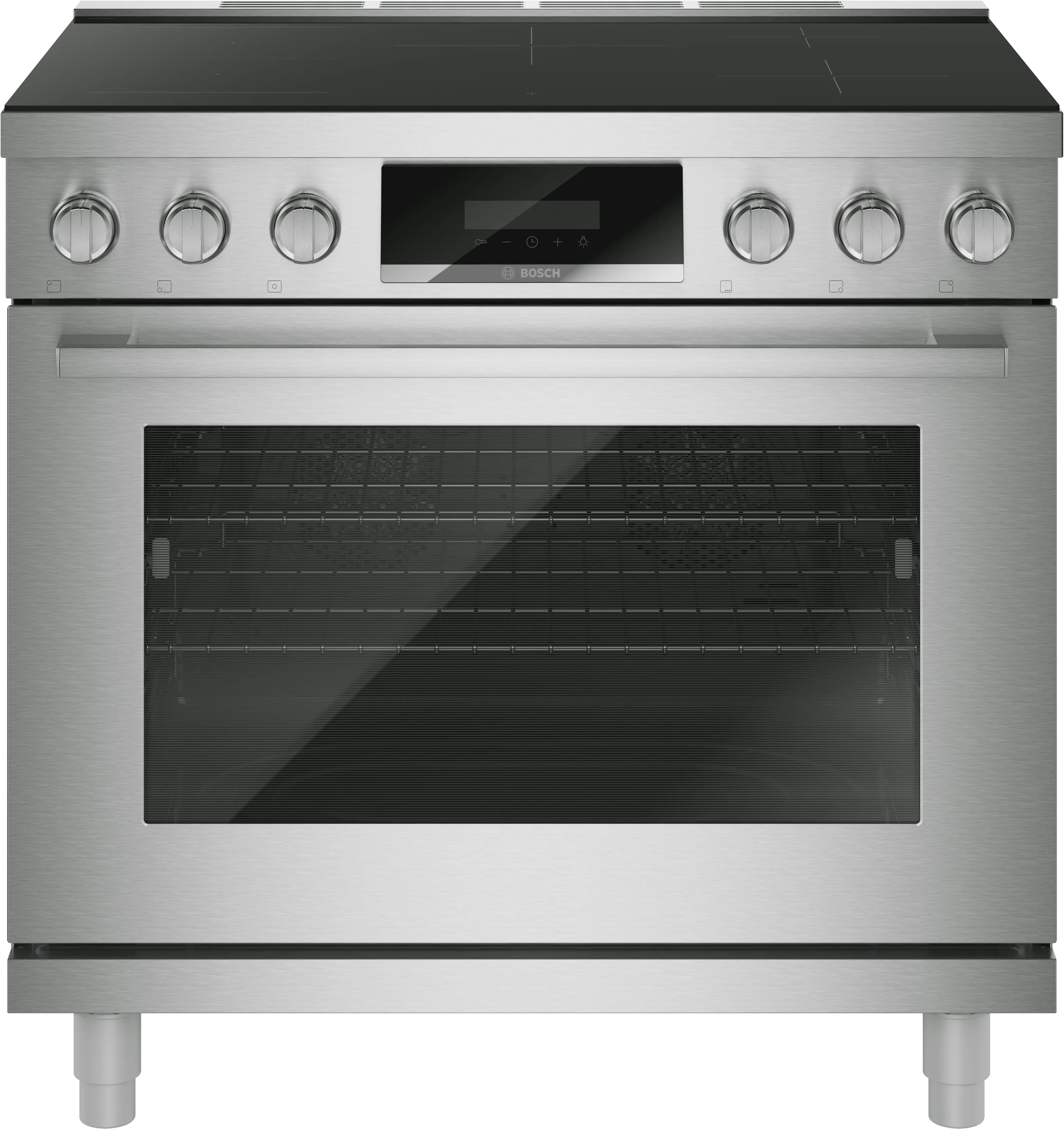 800 Series Induction freestanding range 36'' Stainless Steel 