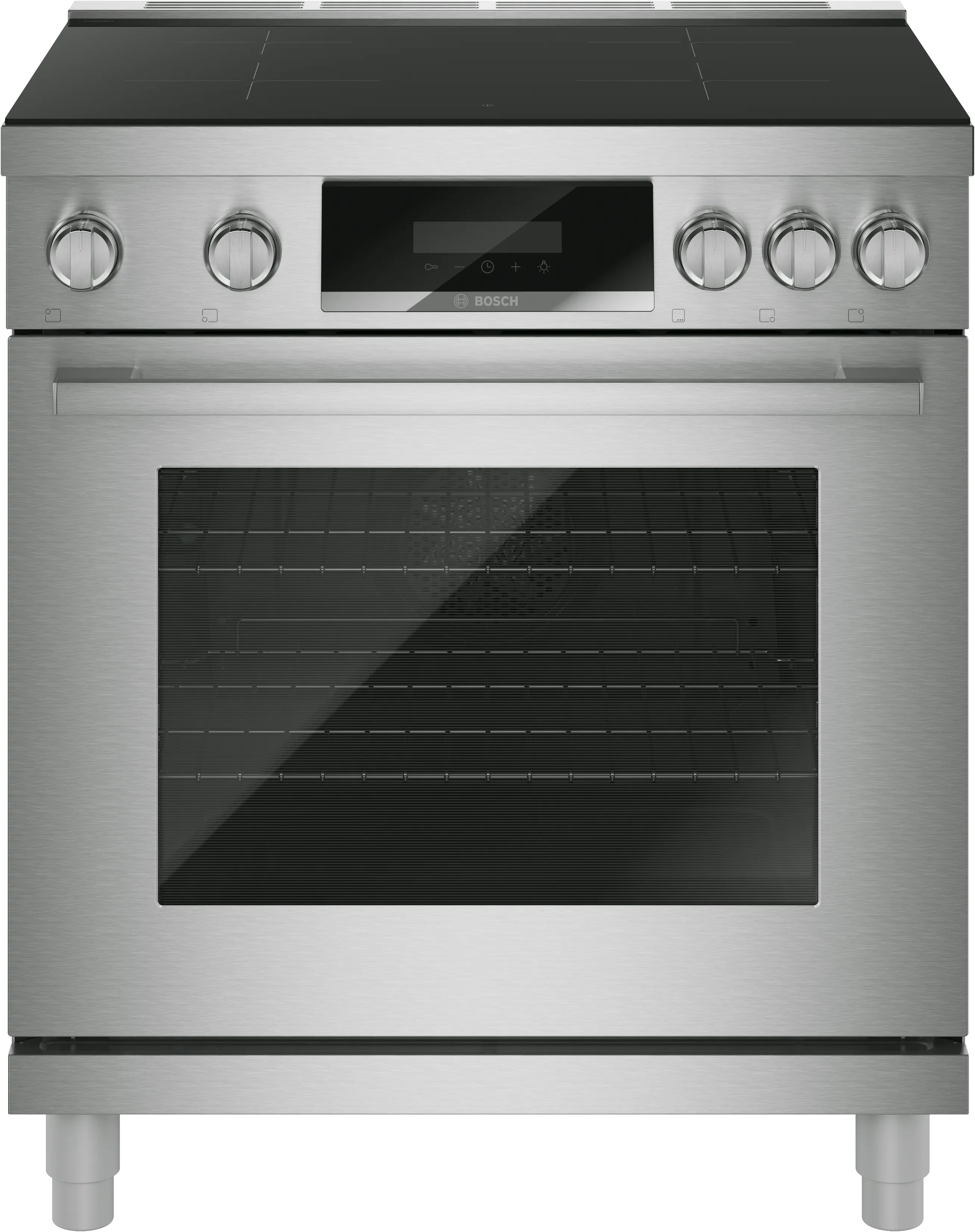 800 Series Induction freestanding range 30'' Stainless Steel 