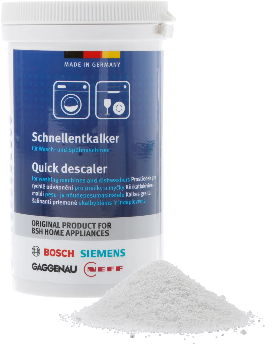 Schnellentkalker für Wasch- und Spülmaschinen Schnellentkalker 