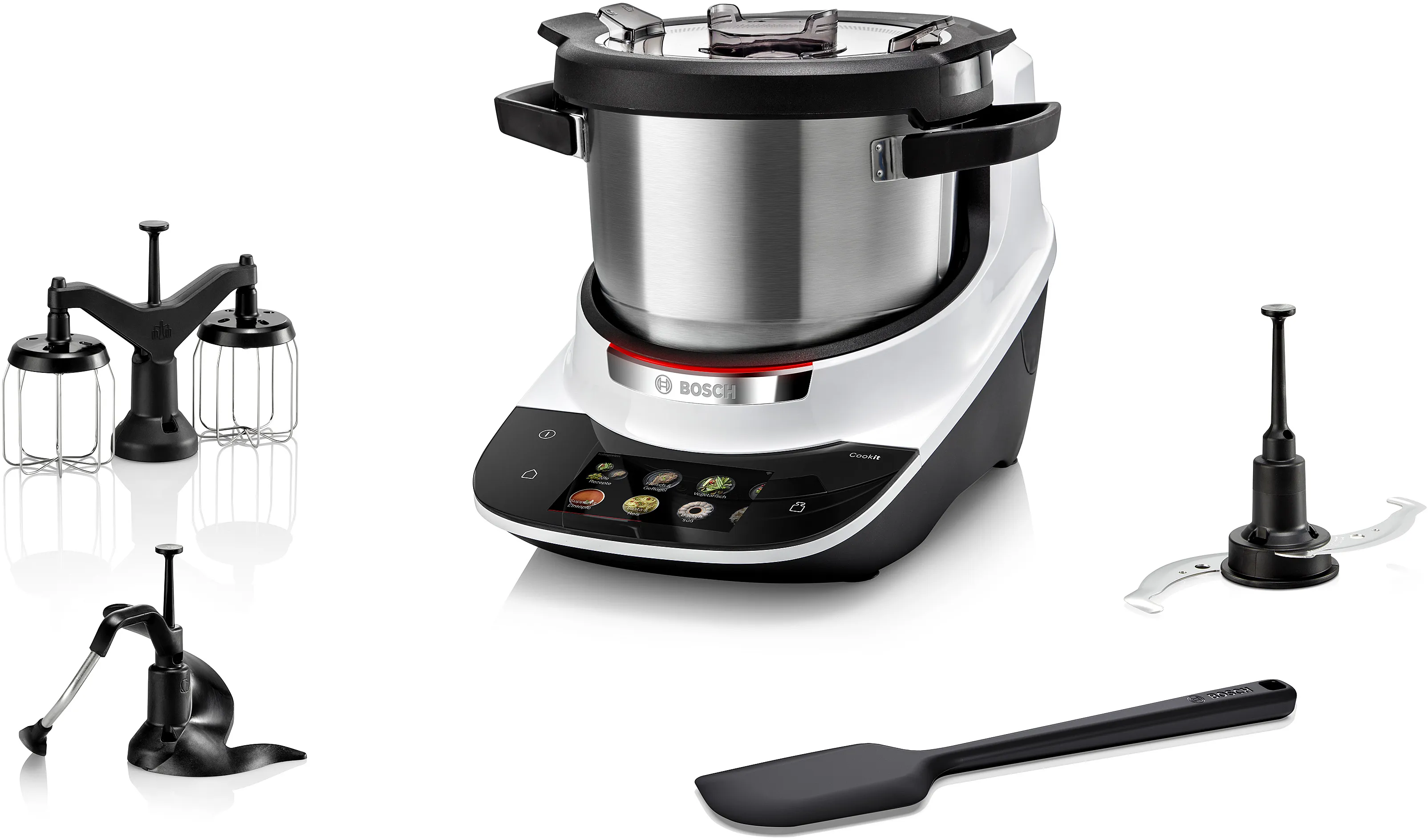 Robot cuiseur multifonction, Cookit Basic Set Blanc