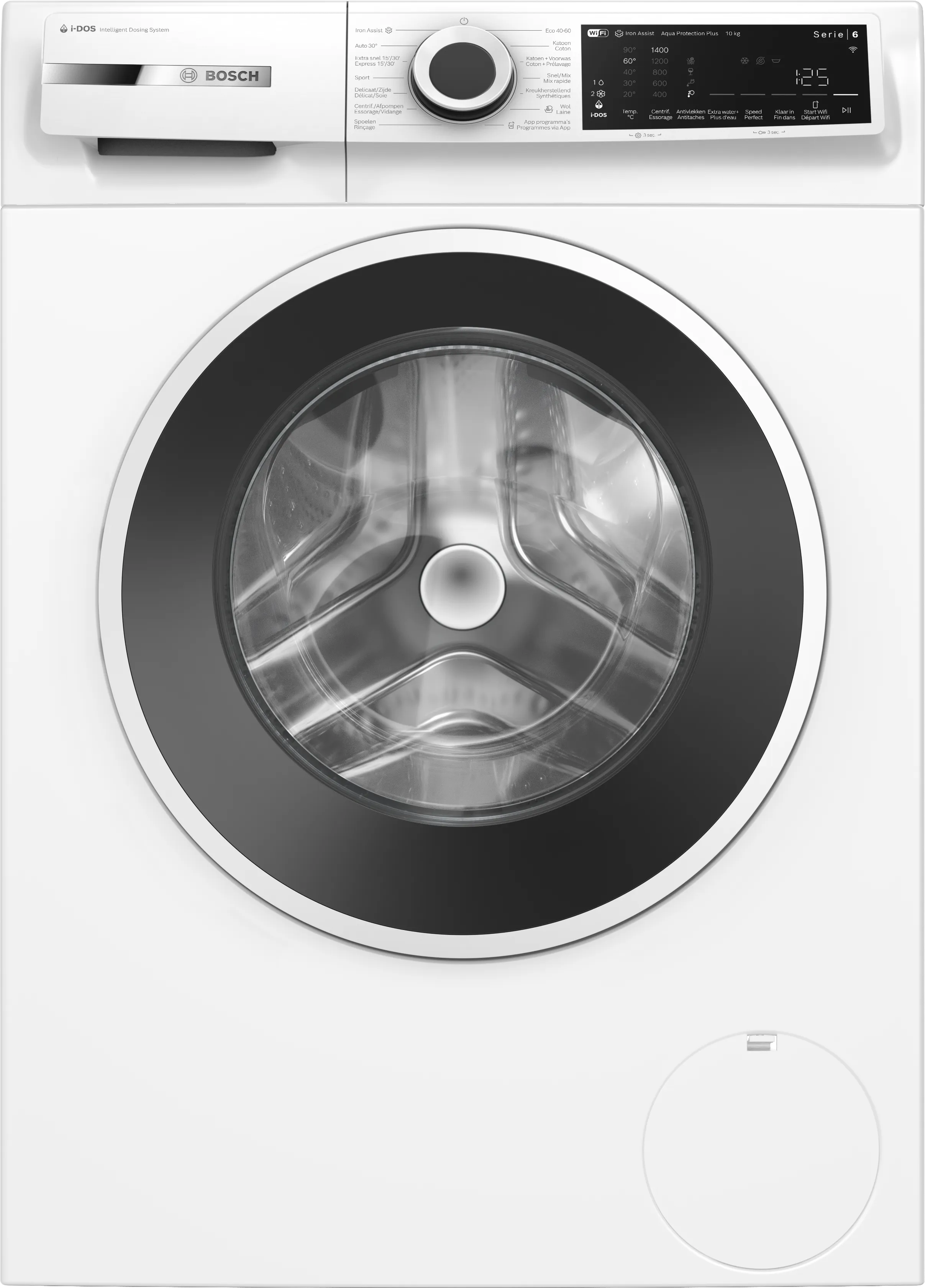 Serie 6 Wasmachine 10 kg max. 1400 rpm 