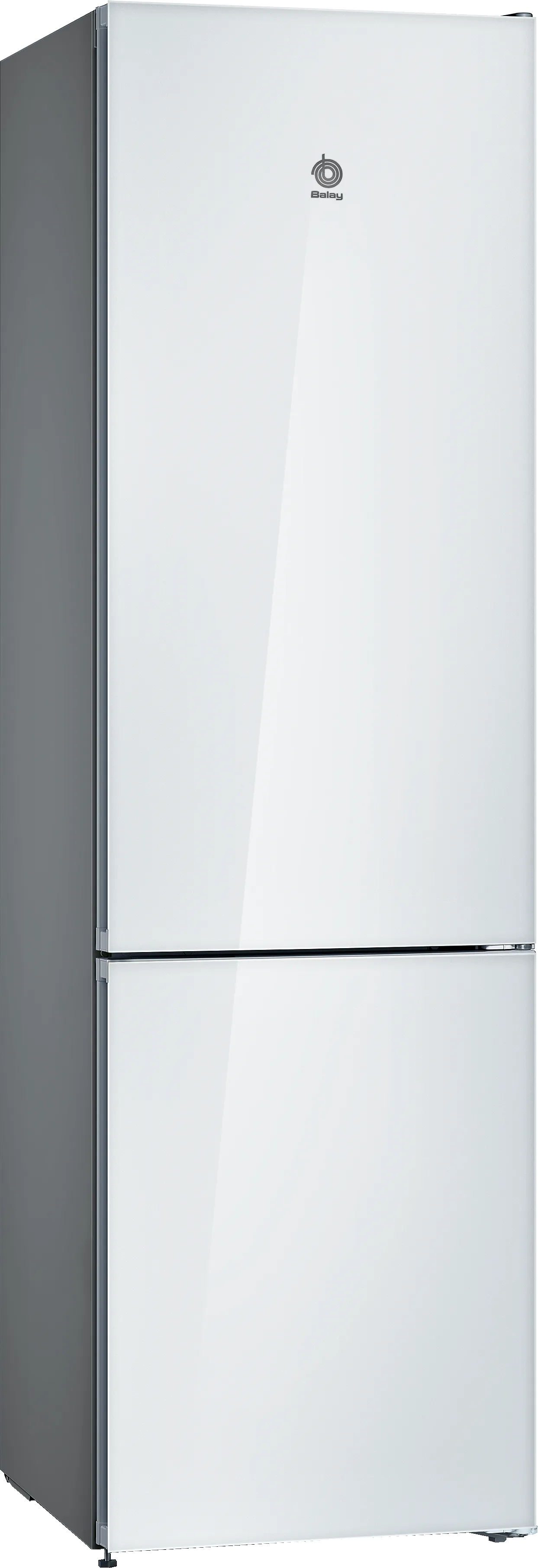 Frigorífico combinado 203 x 60 cm Cristal blanco, Total No Frost