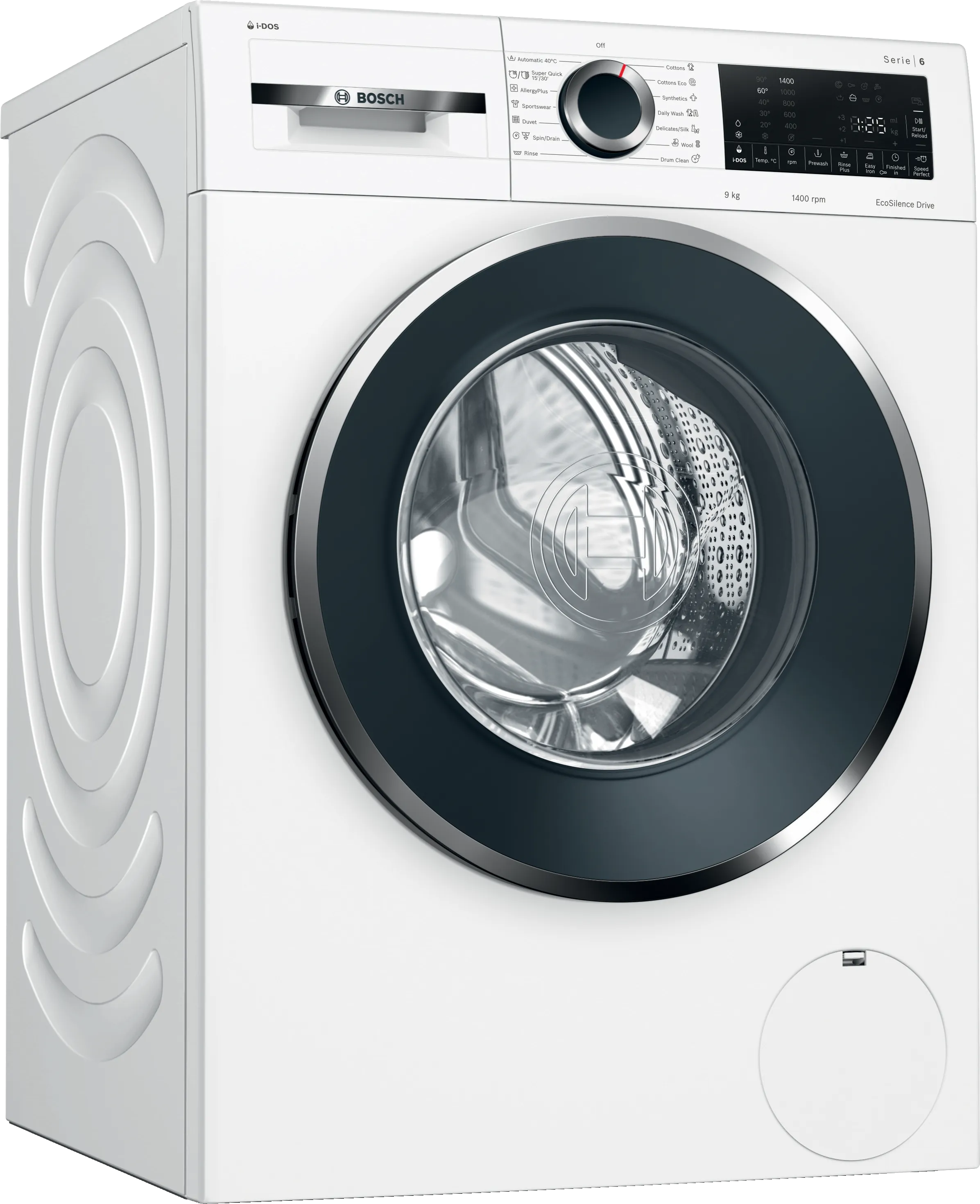 Series 6 Front Load Washing Machine 9 kg 1400 rpm 