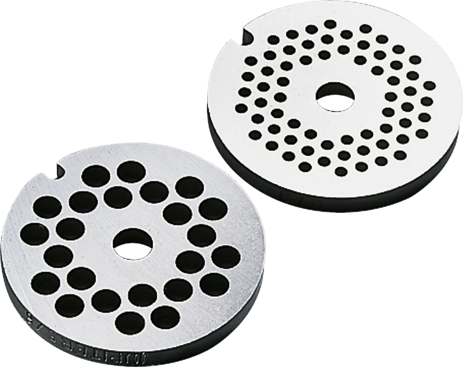 Discs for meat mincer 