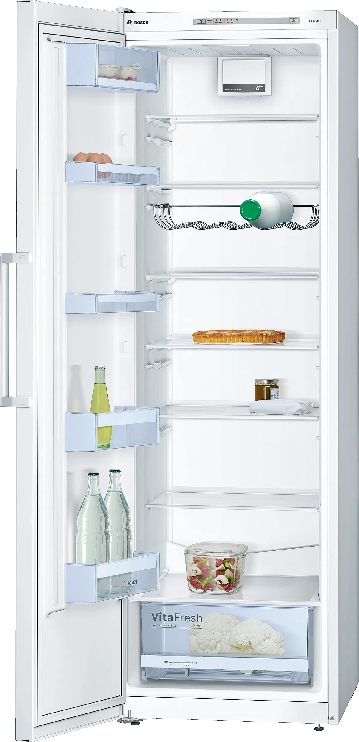 Series 4 free-standing fridge 186 x 60 cm White 