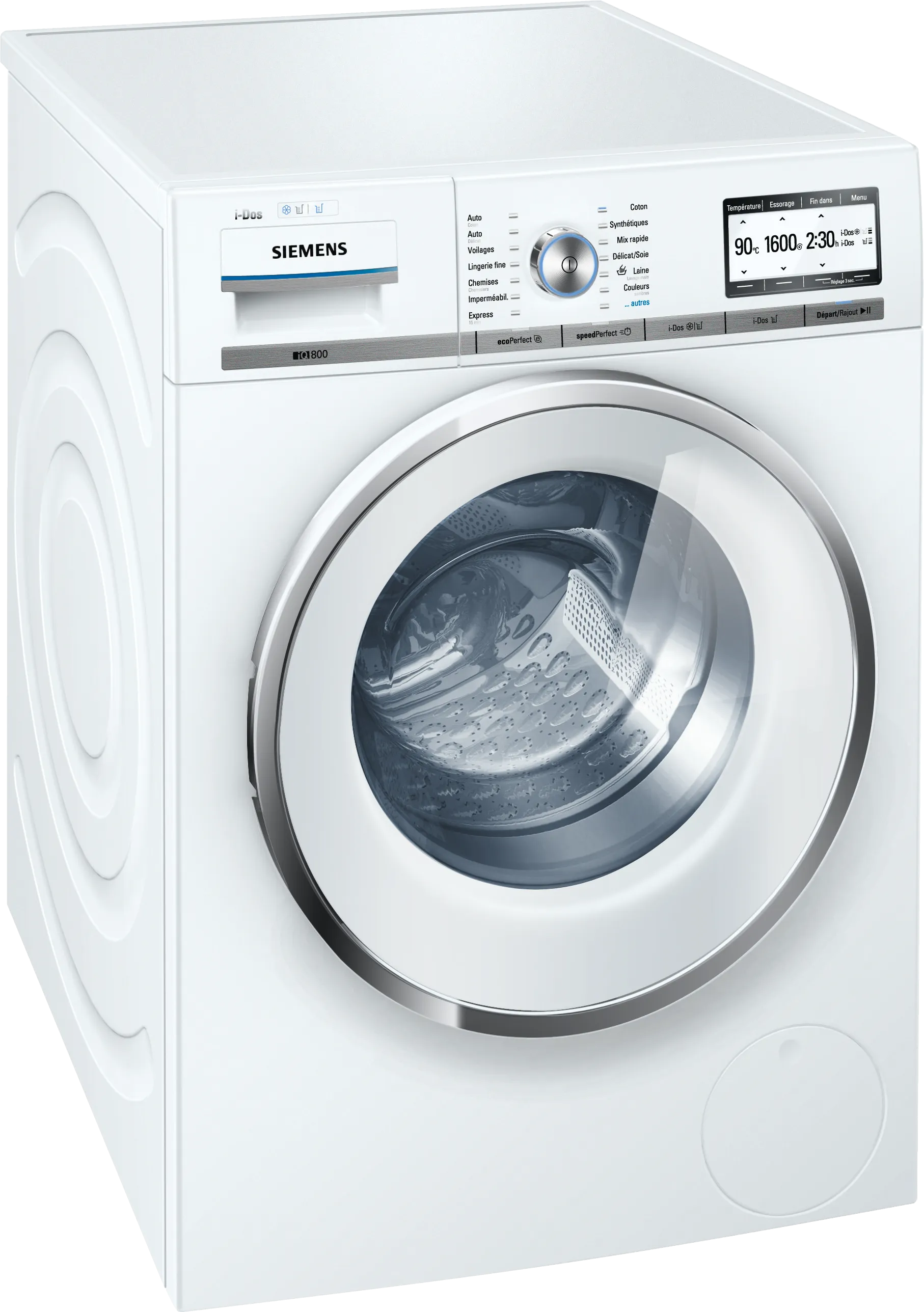 iQ800 washing machine, frontloader fullsize 8 kg 1600 rpm