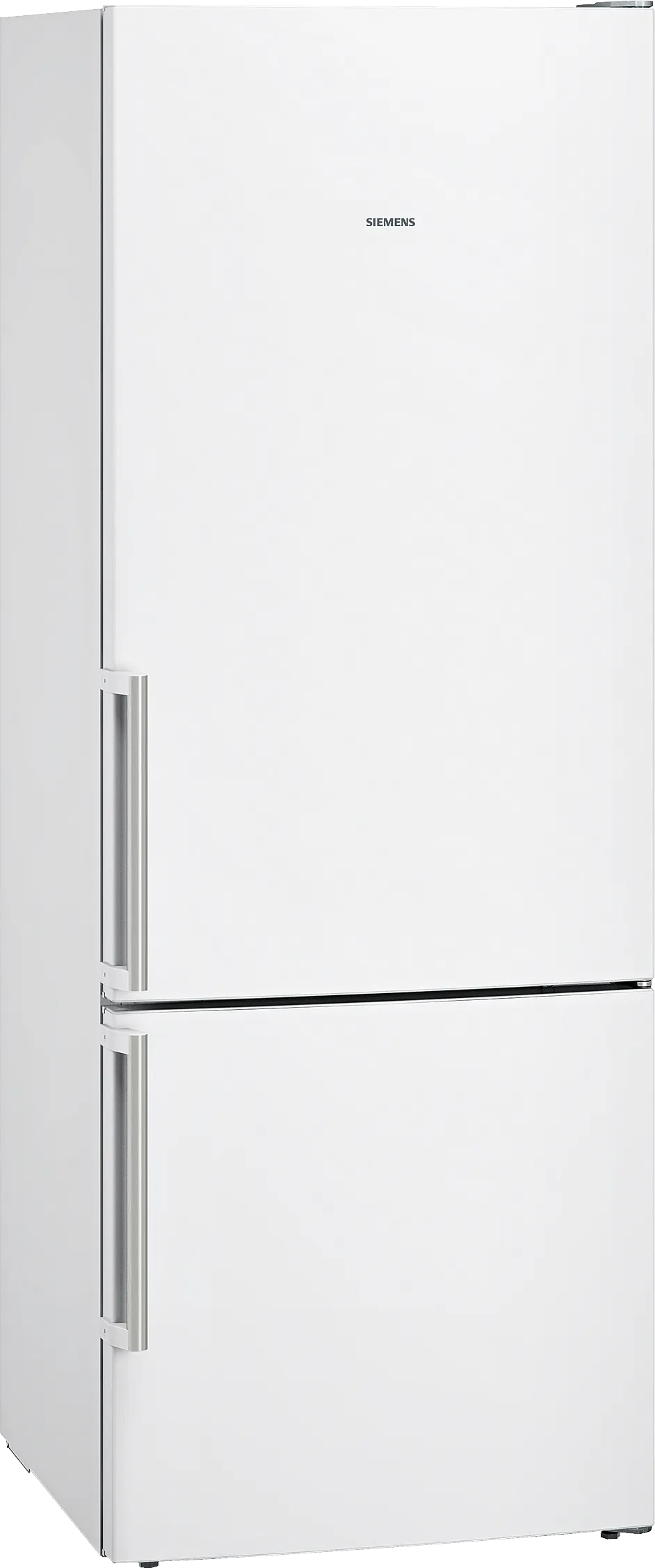 KG58EAW40N free-standing fridge-freezer with freezer at bottom