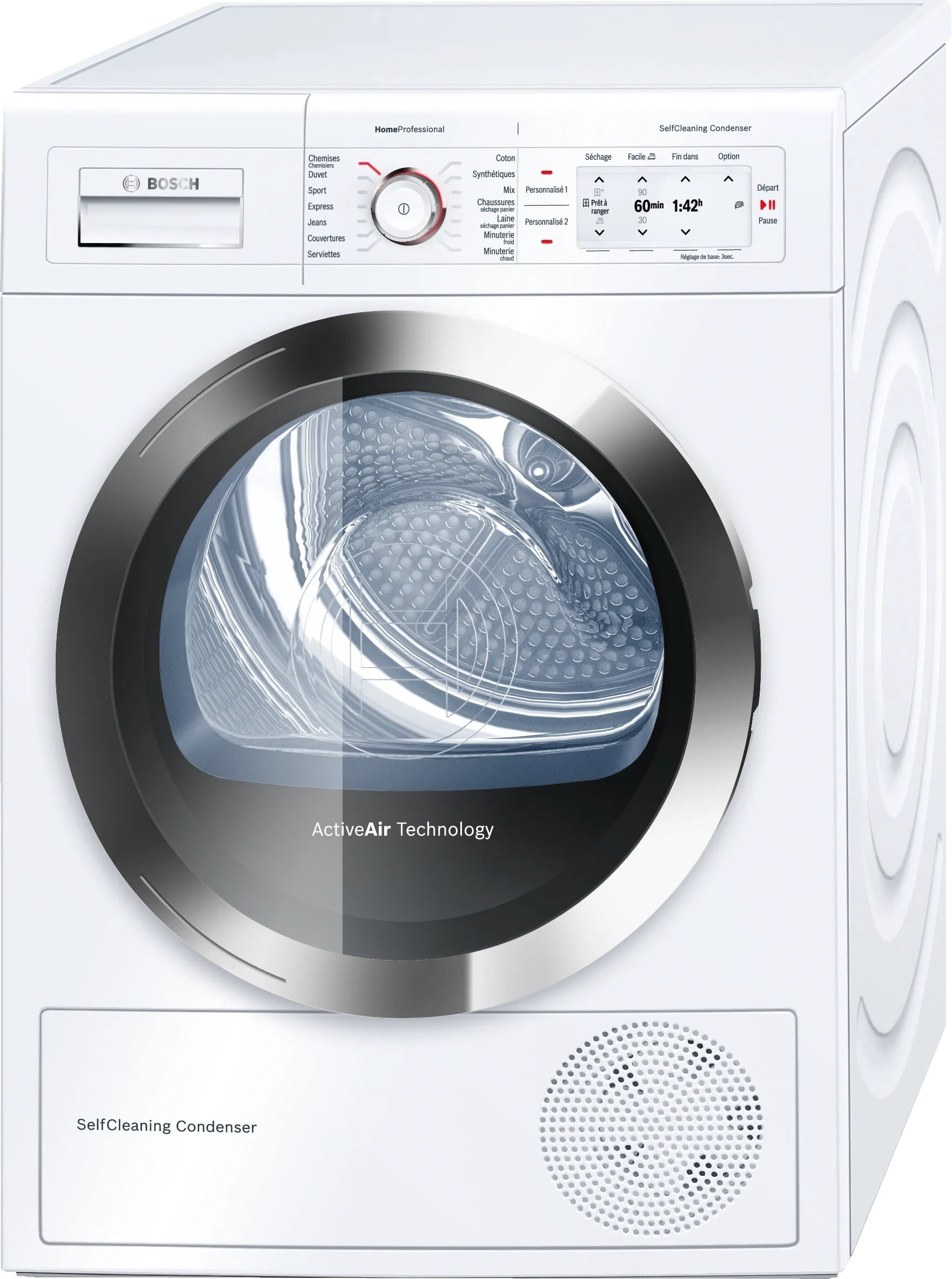 HomeProfessional heat pump dryer 8 kg