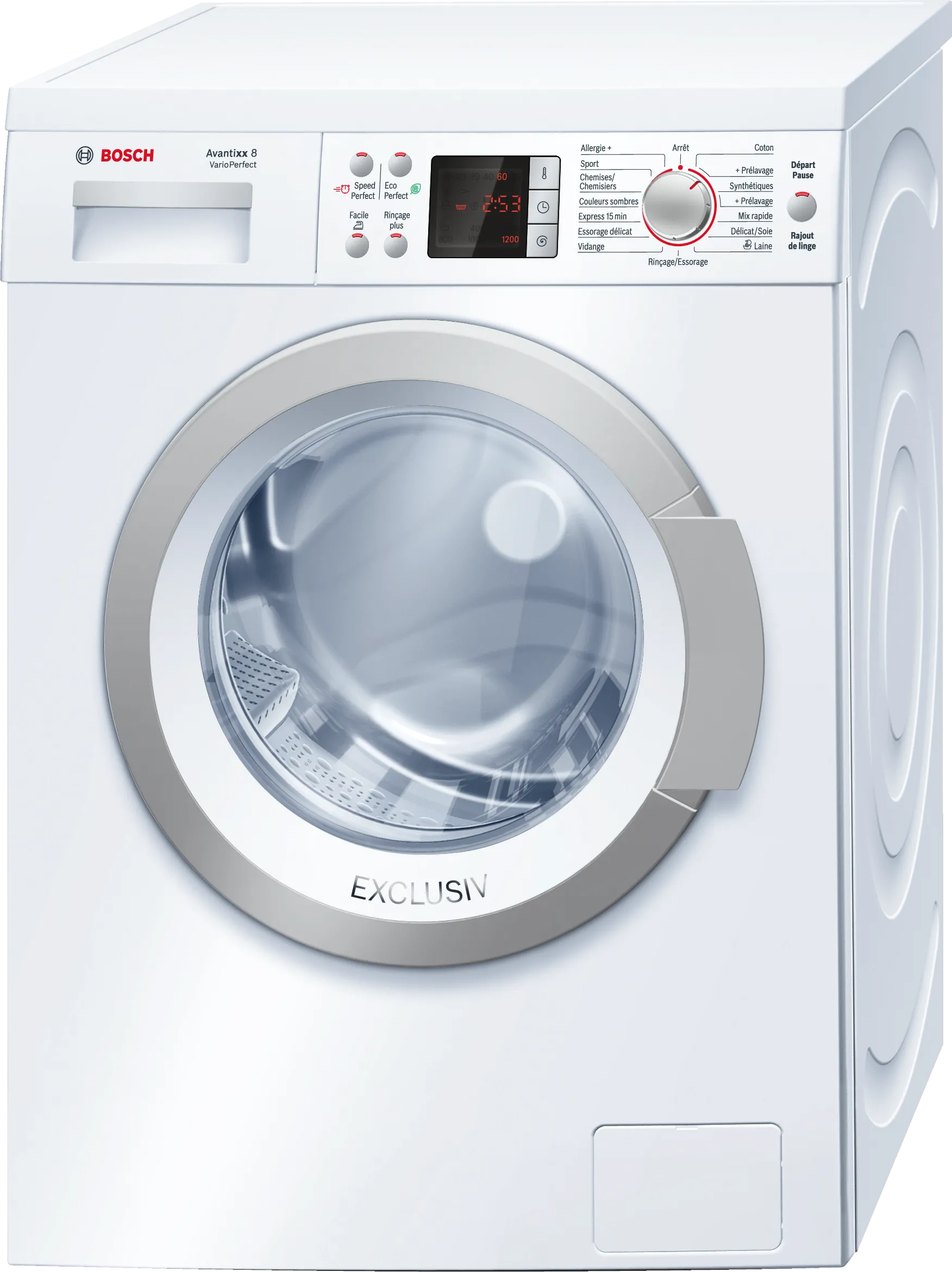 Series 6 washing machine, frontloader fullsize 8 kg 1200 rpm