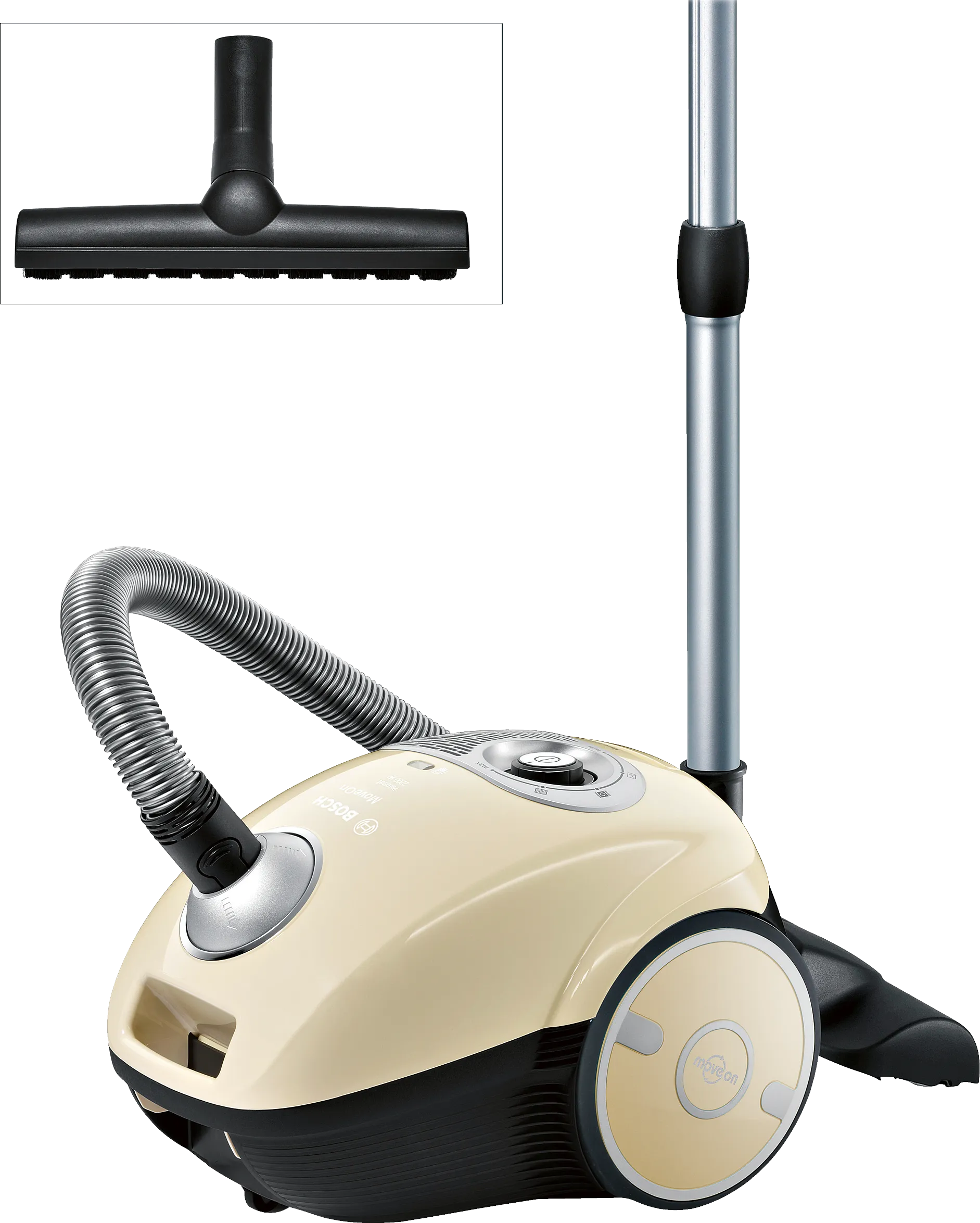 Bagged vacuum cleaner MoveOn 2200W Parquet White