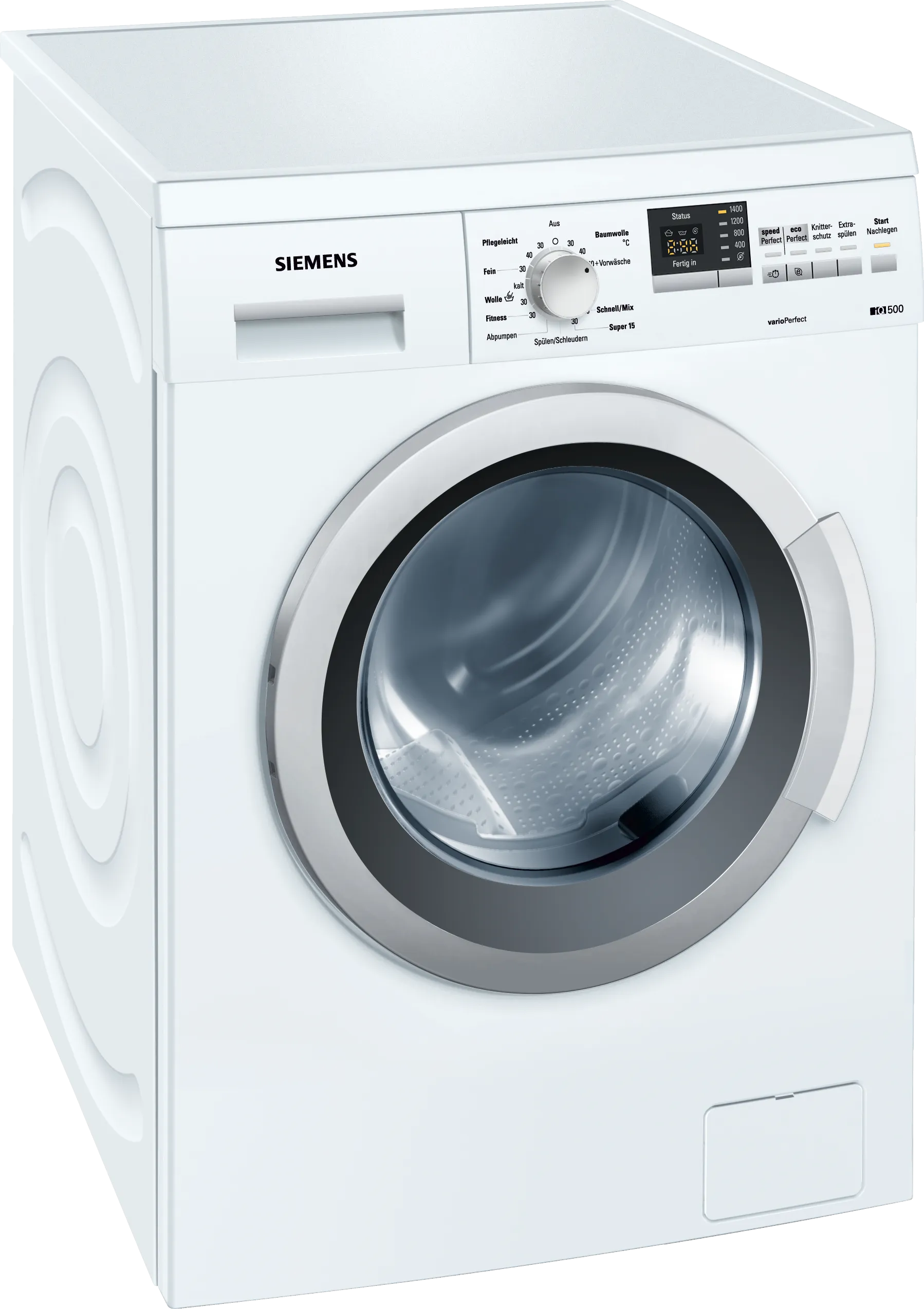 iQ500 washing machine, frontloader fullsize 7 kg 1400 rpm