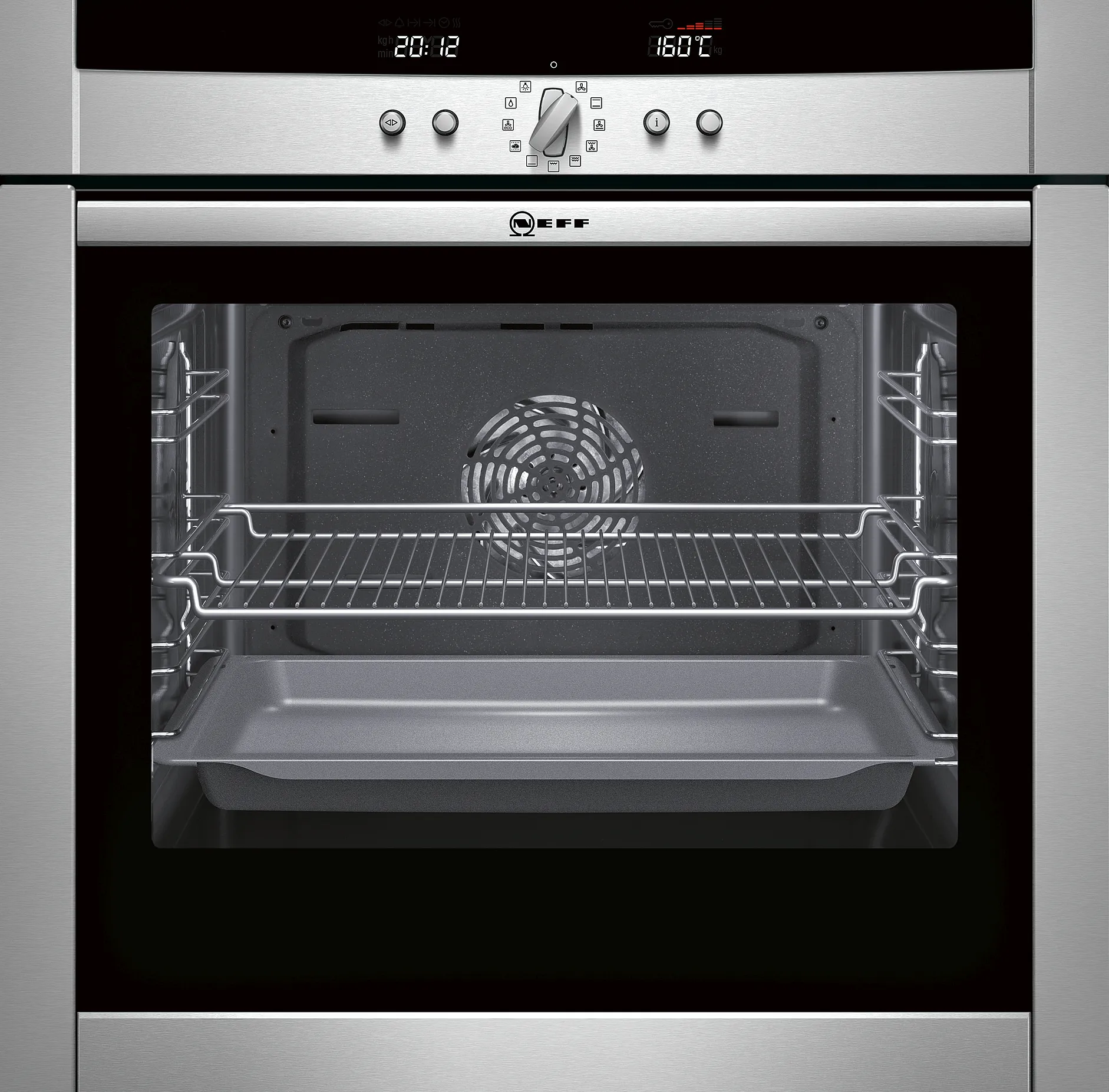  Built-in oven 60 x 60 cm Stainless steel