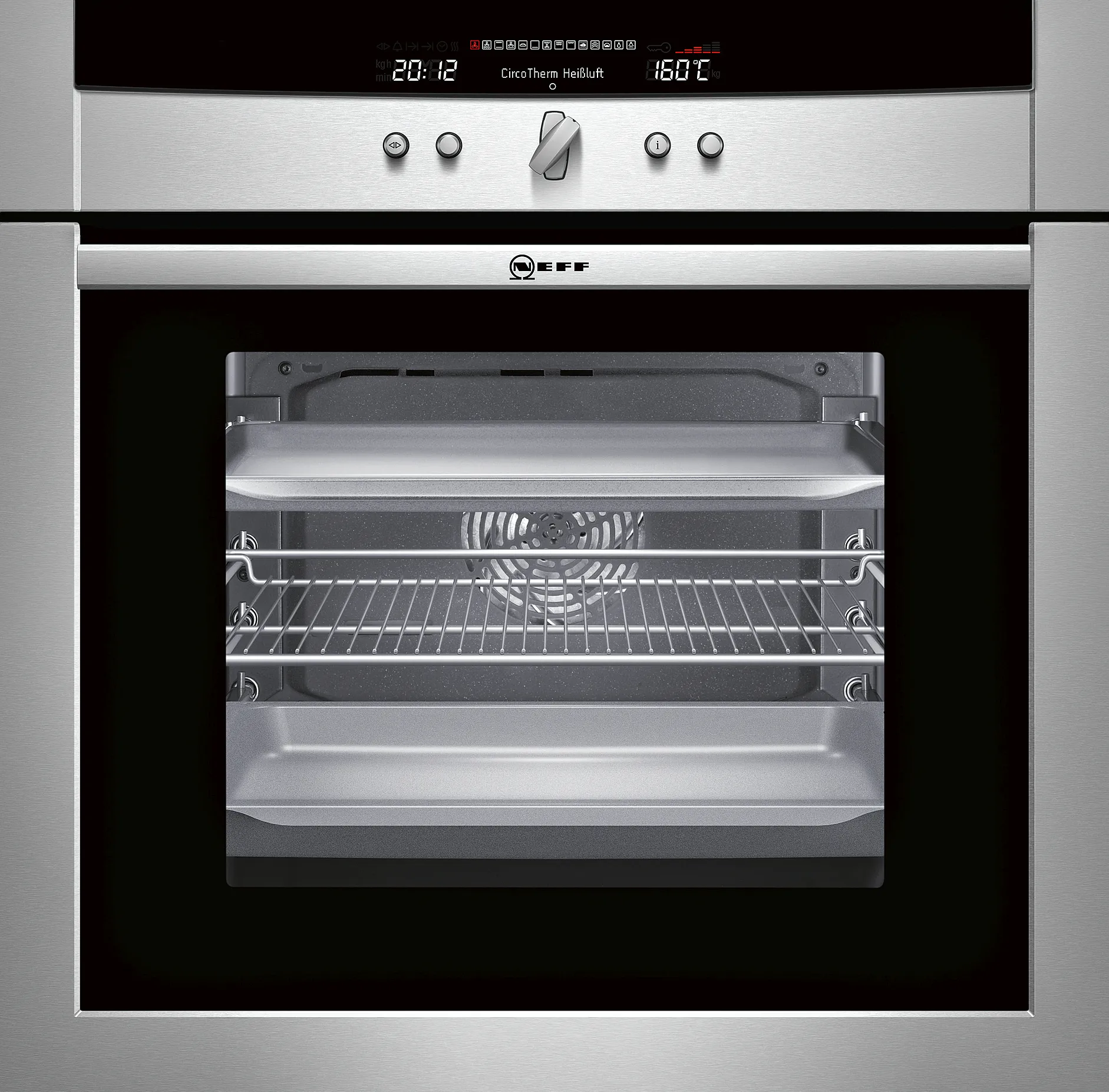  Built-in oven 60 x 60 cm Stainless steel