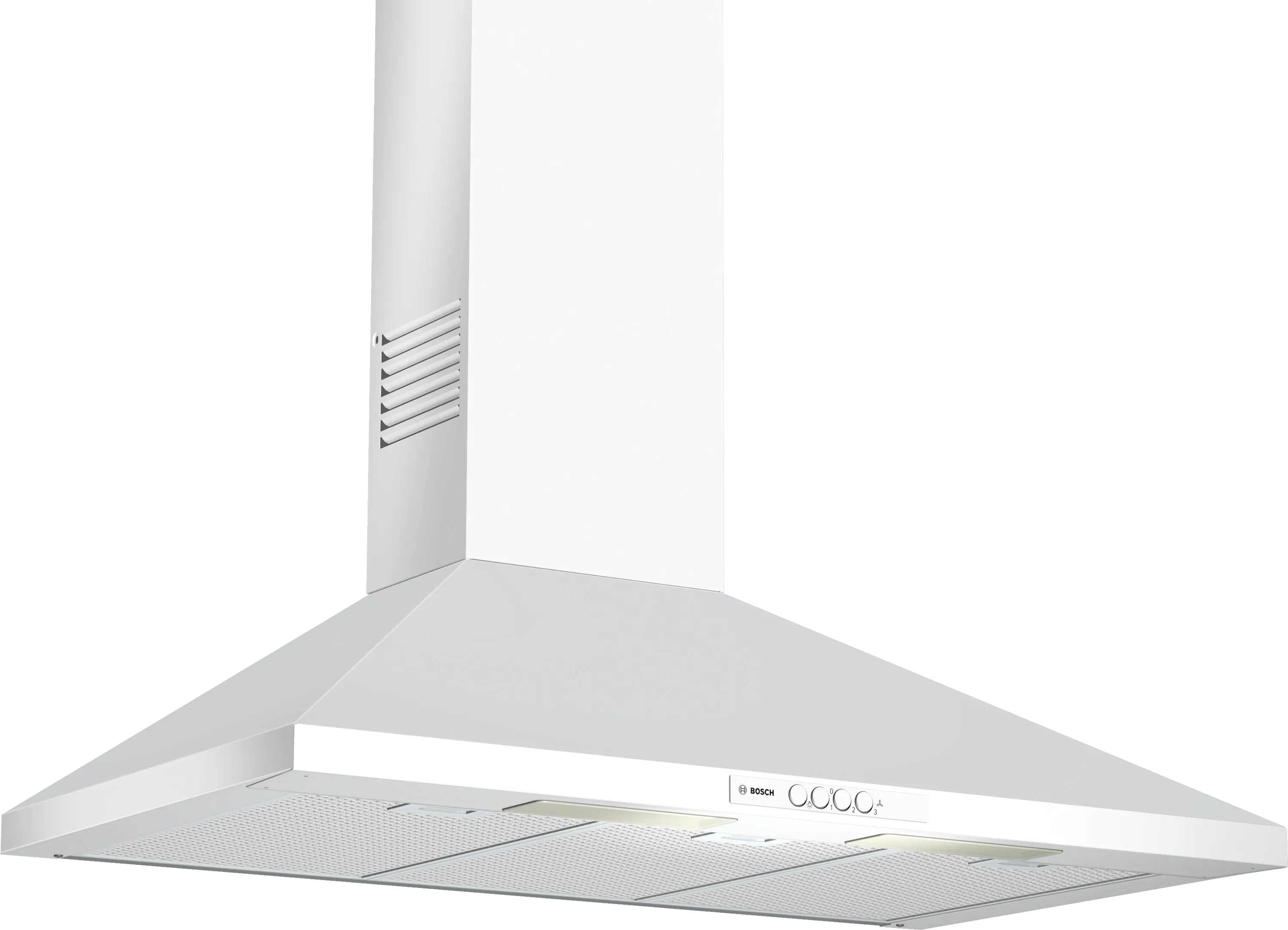 Series 2 wall-mounted cooker hood 90 cm White