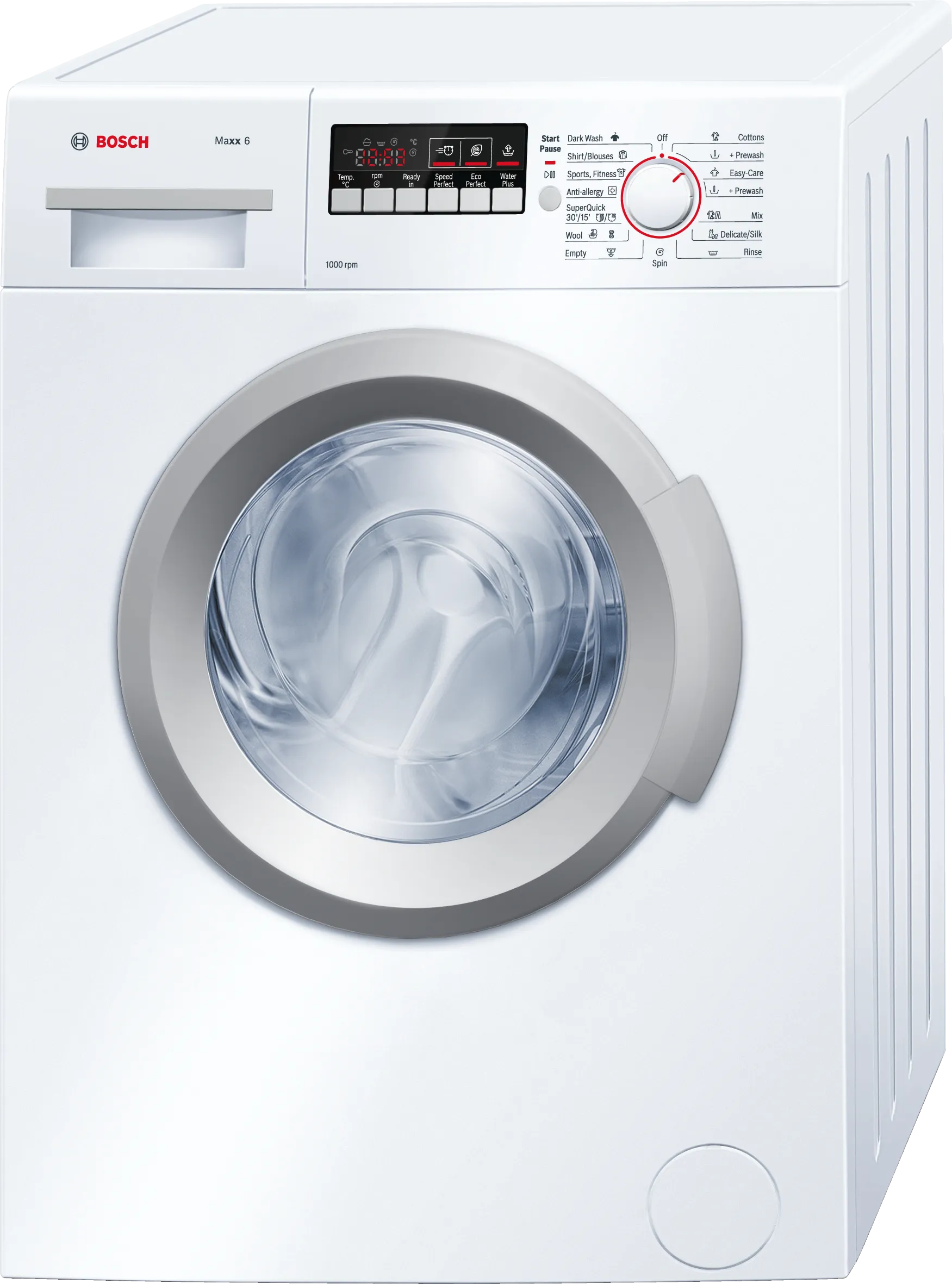 Series 2 washing machine, frontloader fullsize 5.5 kg 1000 rpm 