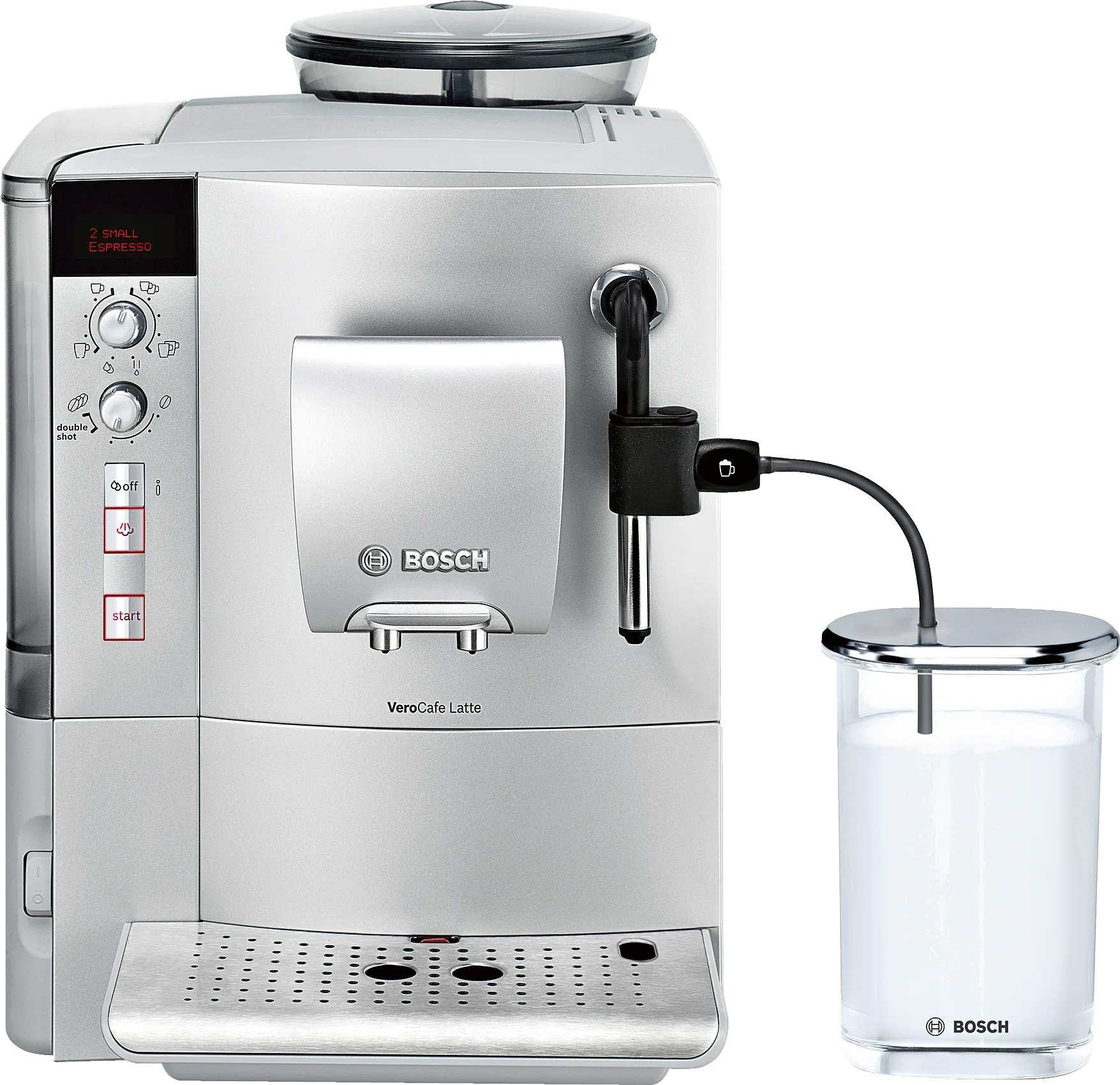  Fully automatic coffee machine D-A-CH Var. mit Milchbehält Silver