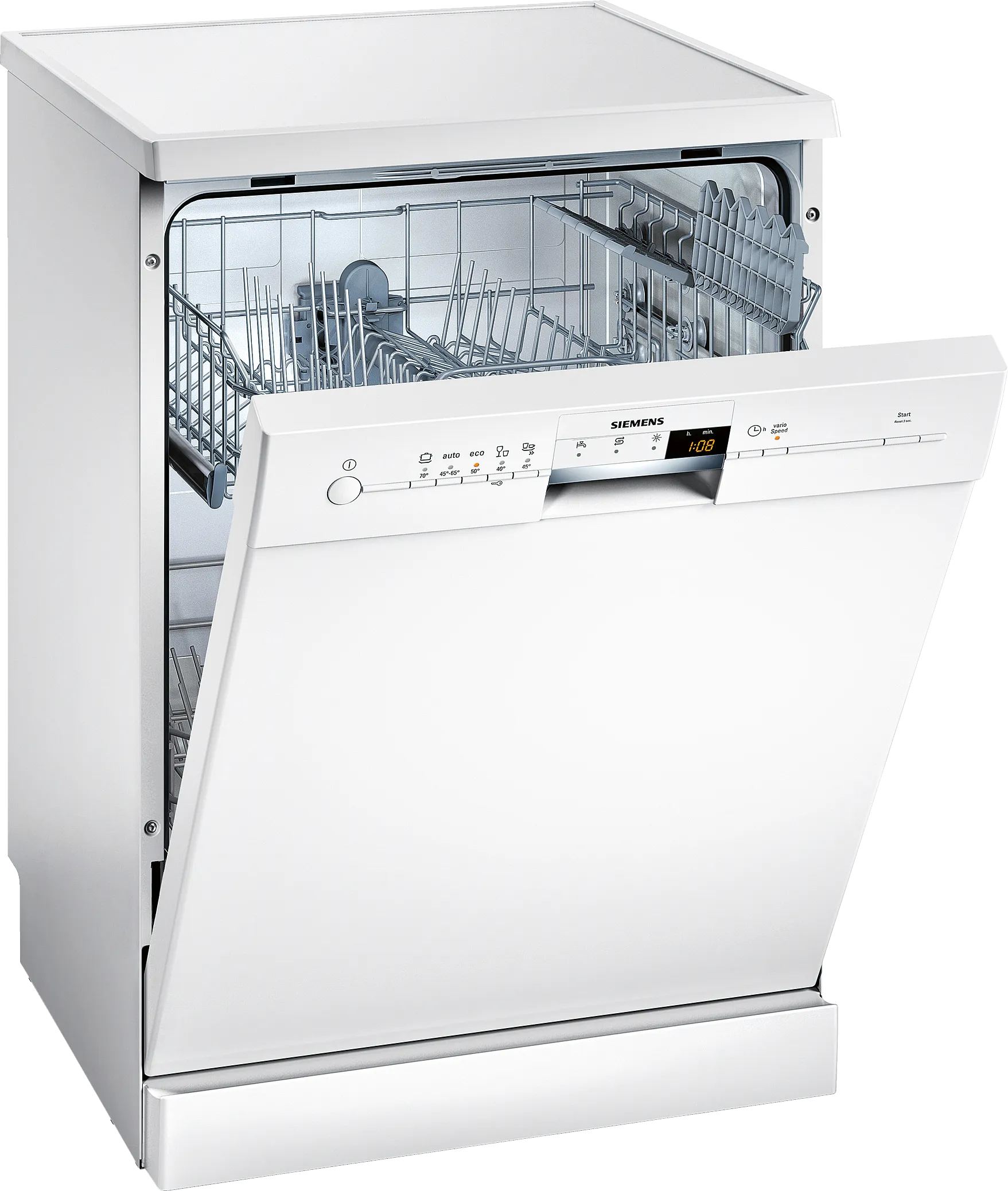 iQ500 free-standing dishwasher 60 cm White