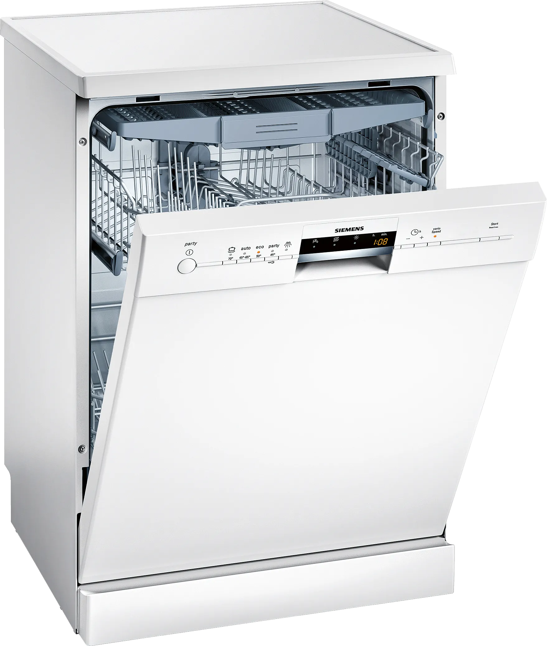 iQ500 free-standing dishwasher 60 cm White