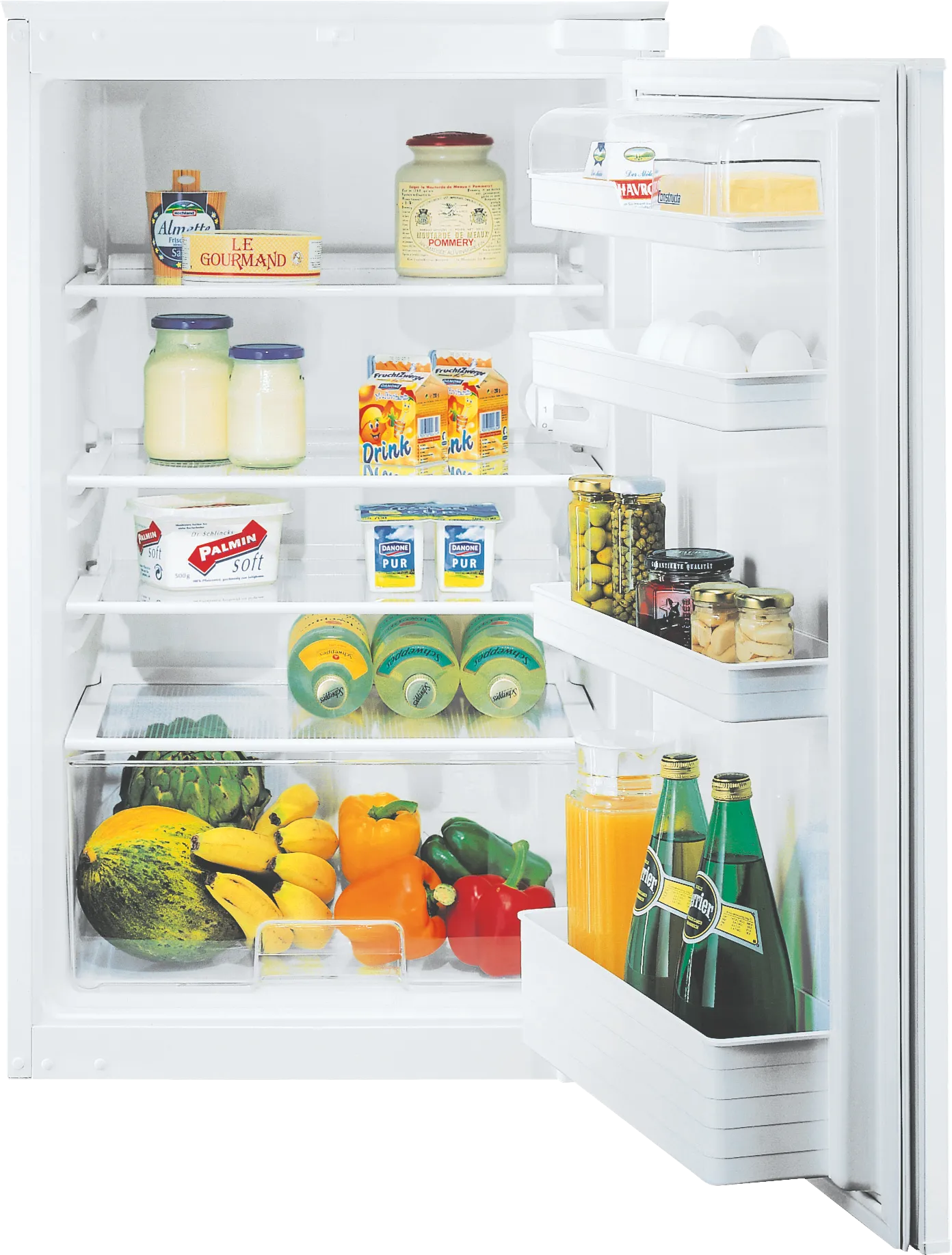  built-in fridge 88 x 56 cm sliding hinge