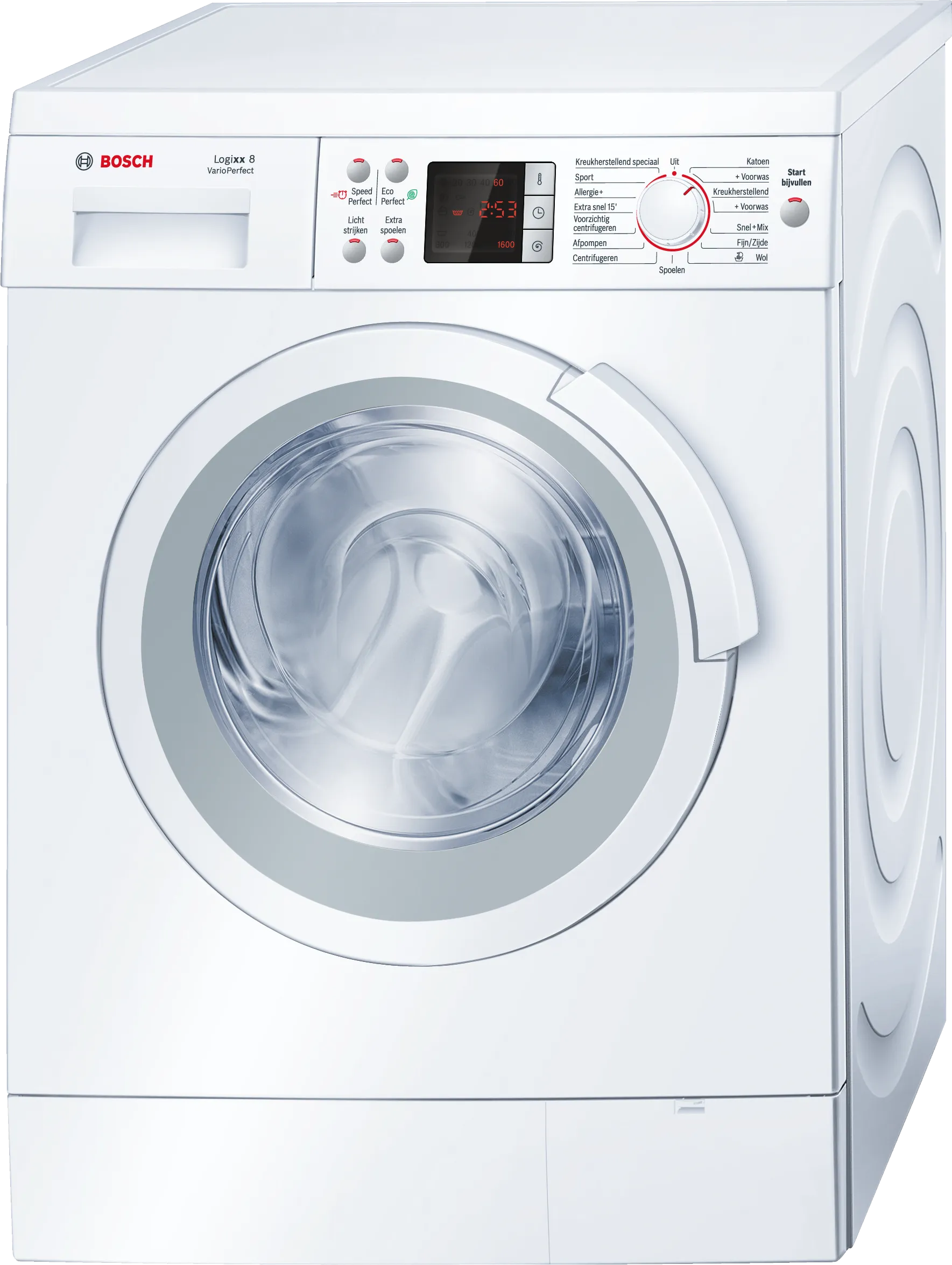 Series 8 washing machine, frontloader fullsize 8 kg 1600 rpm