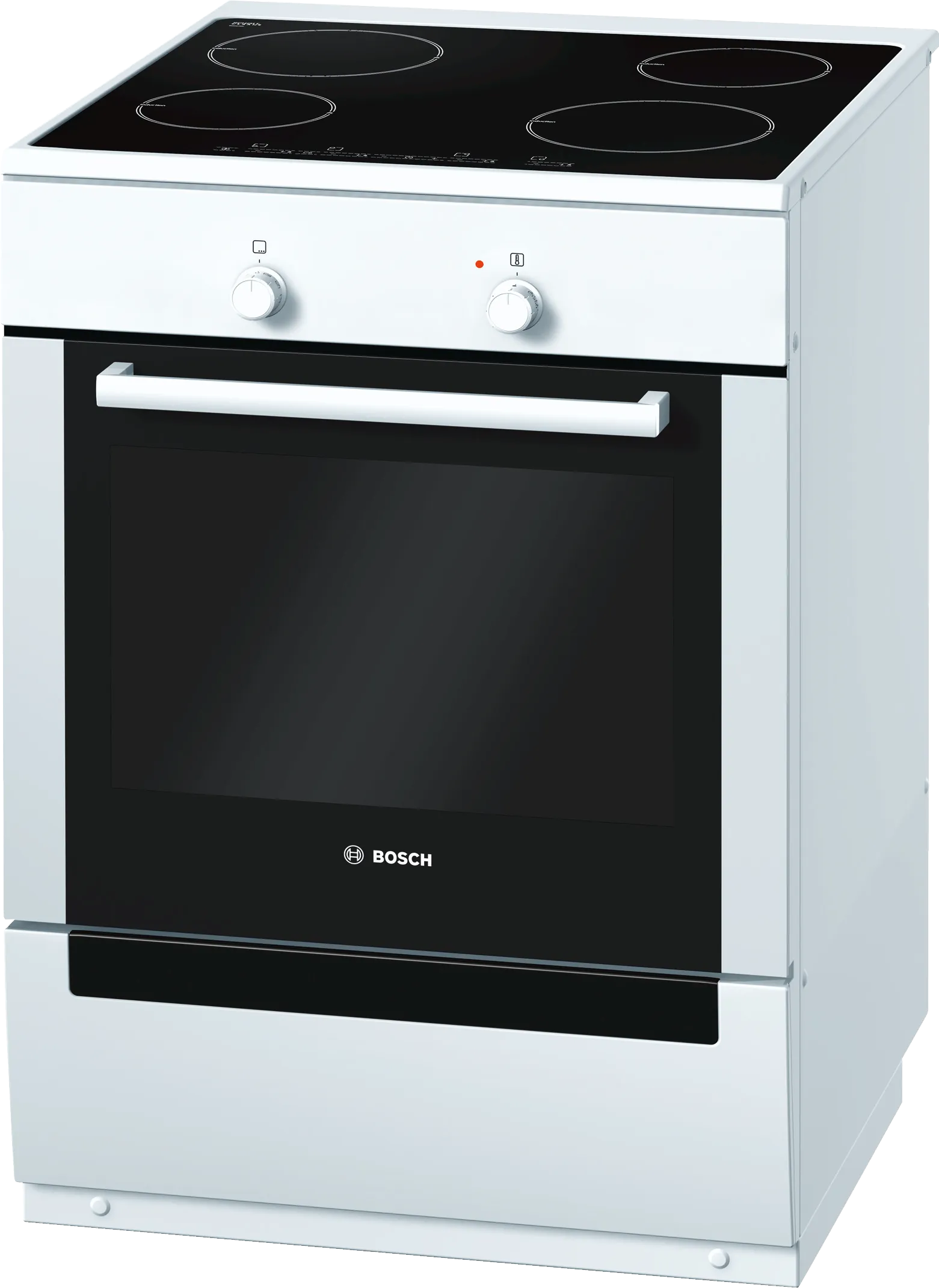 Series 6 Freestanding induction cooker White