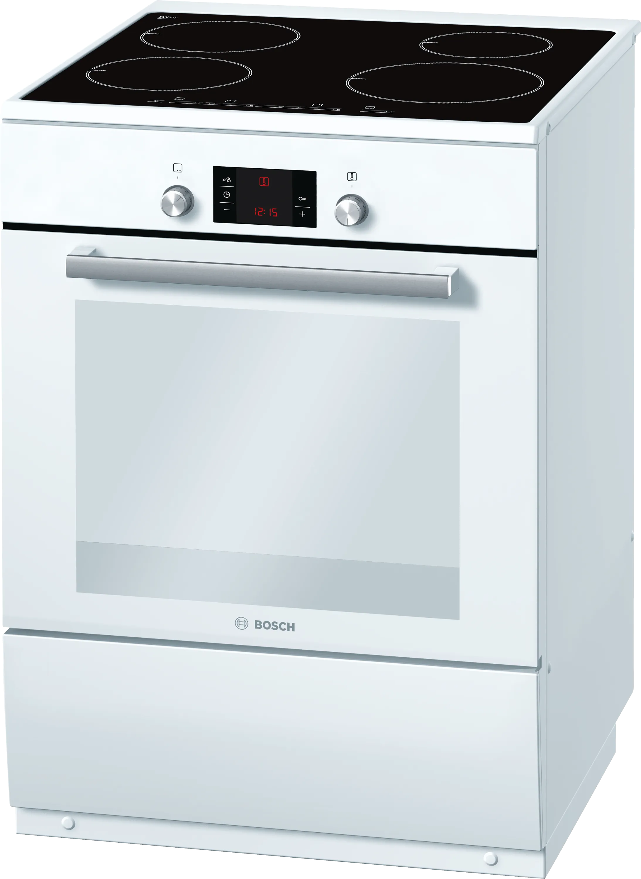 Series 6 Freestanding induction cooker White