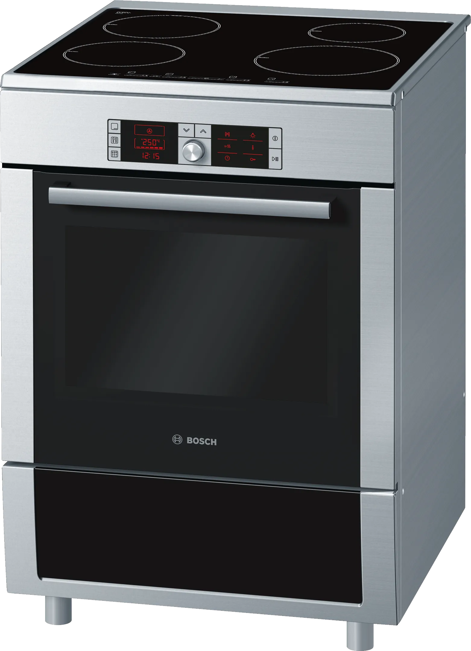 Series 6 Freestanding induction cooker Stainless steel