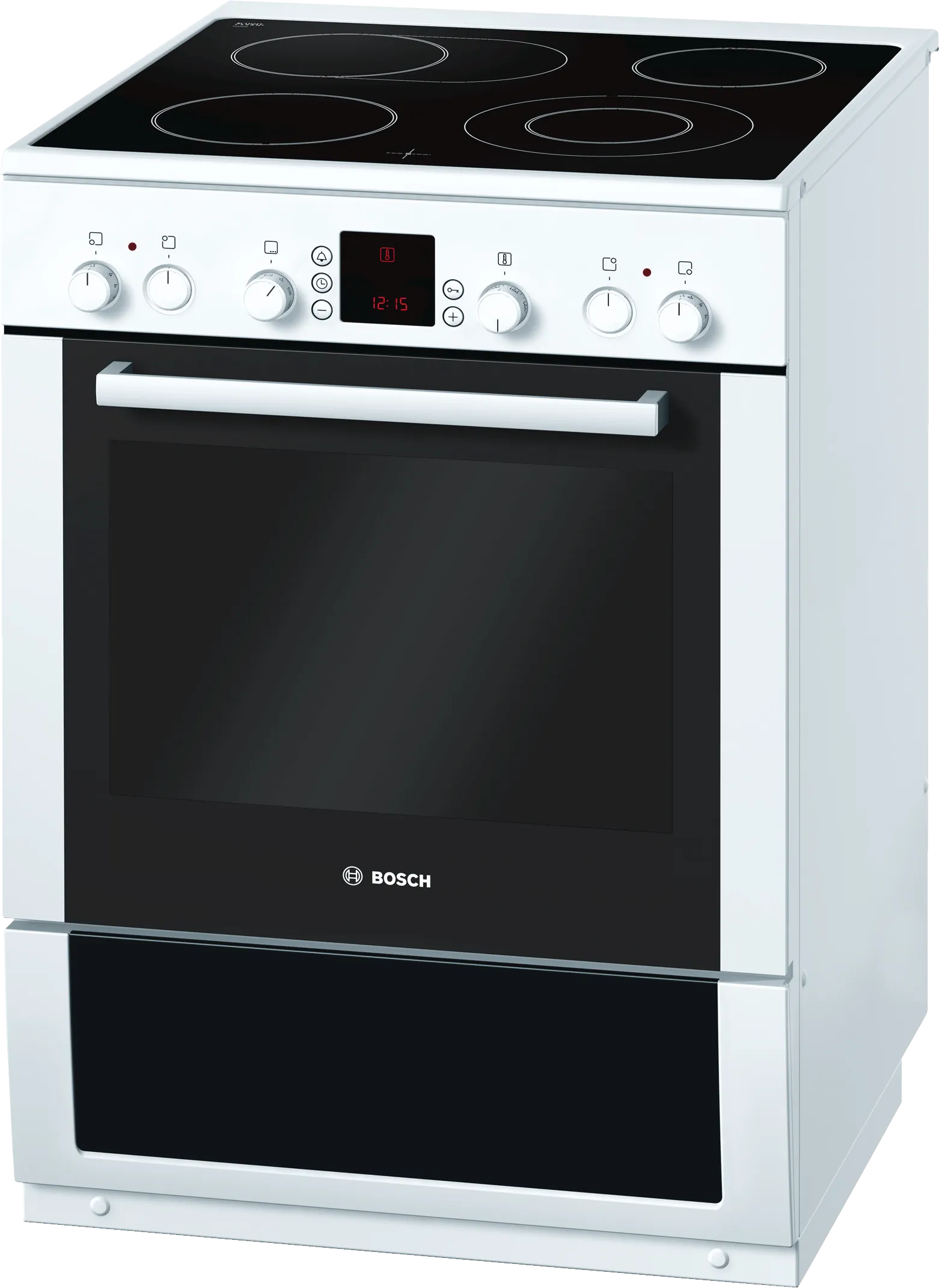 Series 4 Freestanding electric cooker White