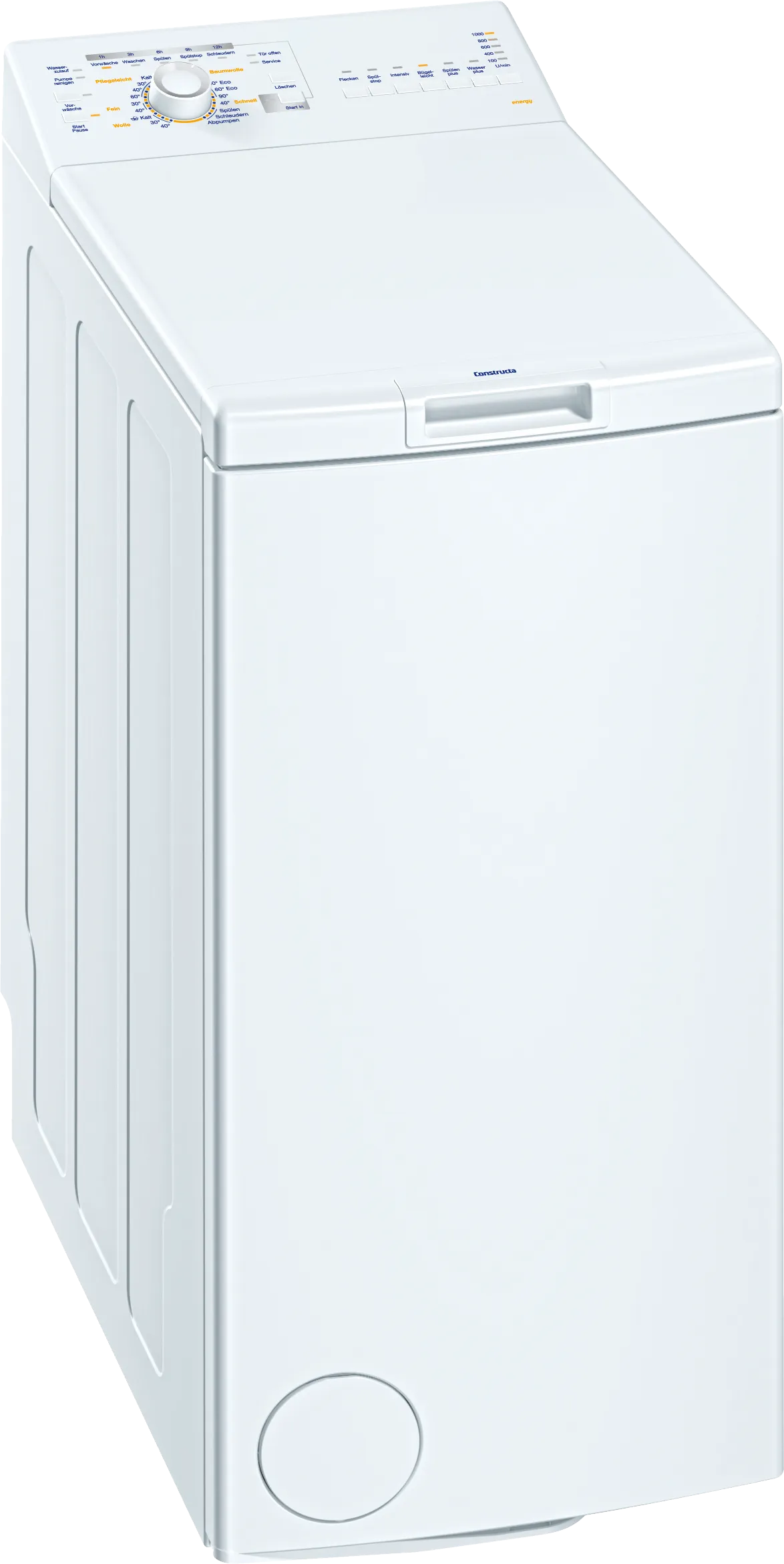 washing machine, toploader 40 cm, 40 cm, 6 kg 1000 rpm