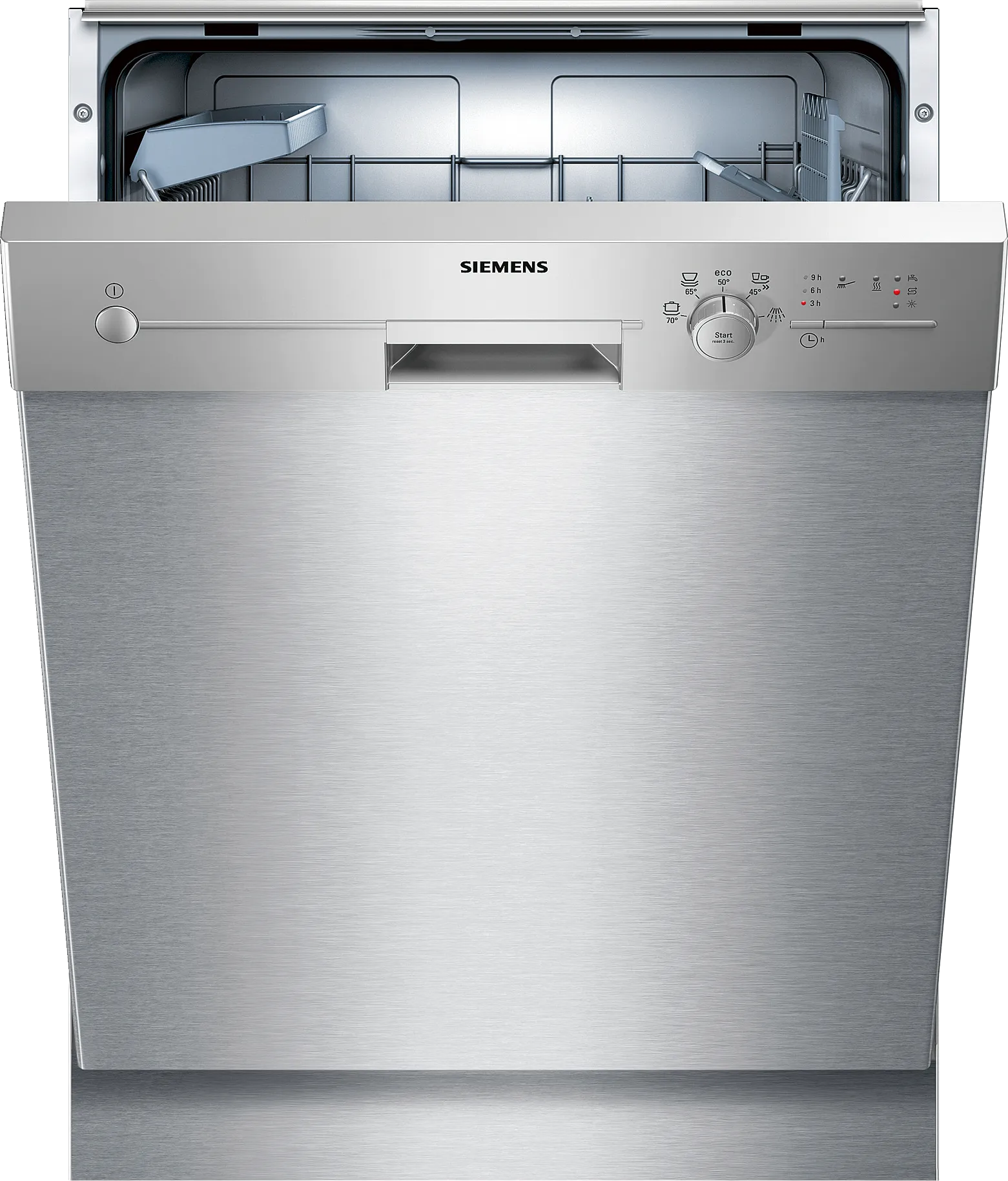 iQ100 built-under dishwasher 60 cm Brushed steel anti-fingerprint