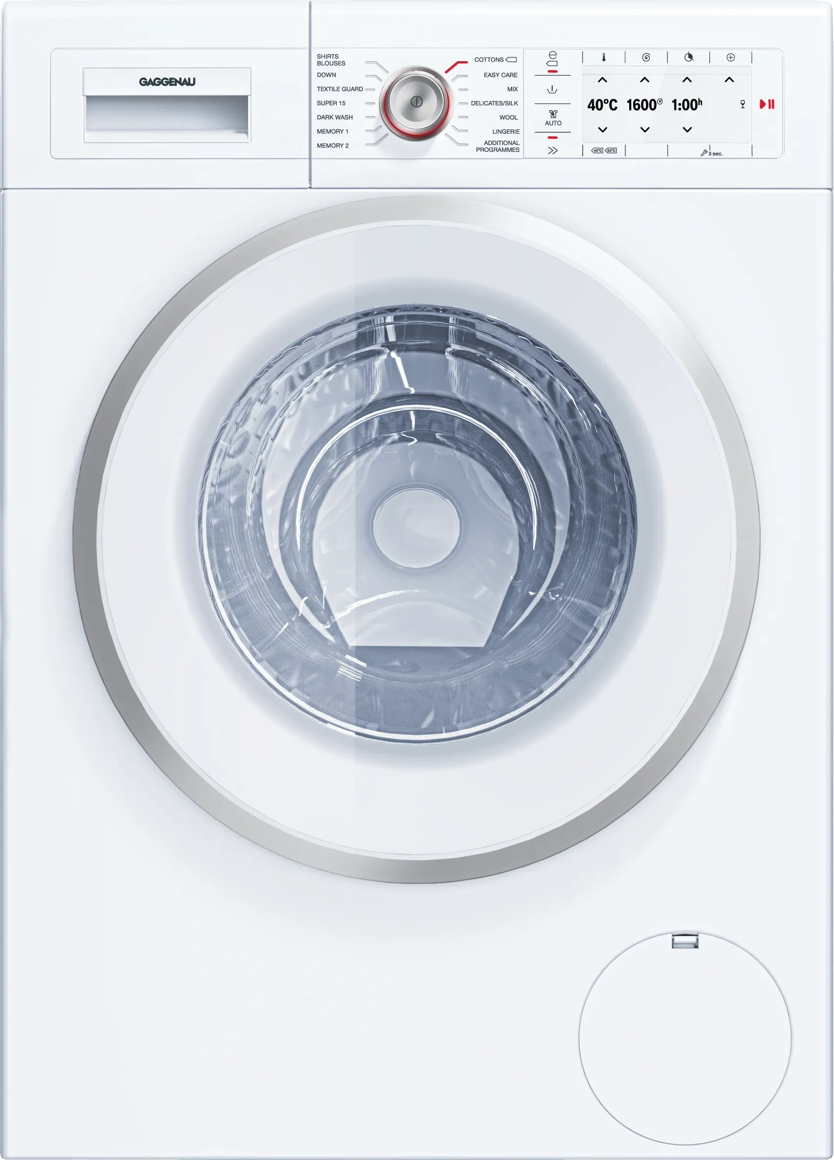  washing machine, frontloader fullsize 8 kg 1600 rpm, White