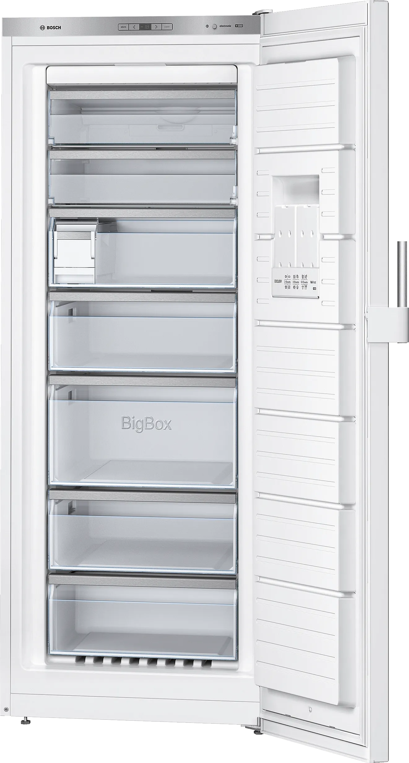 Series 6 free-standing freezer 176 x 70 cm White