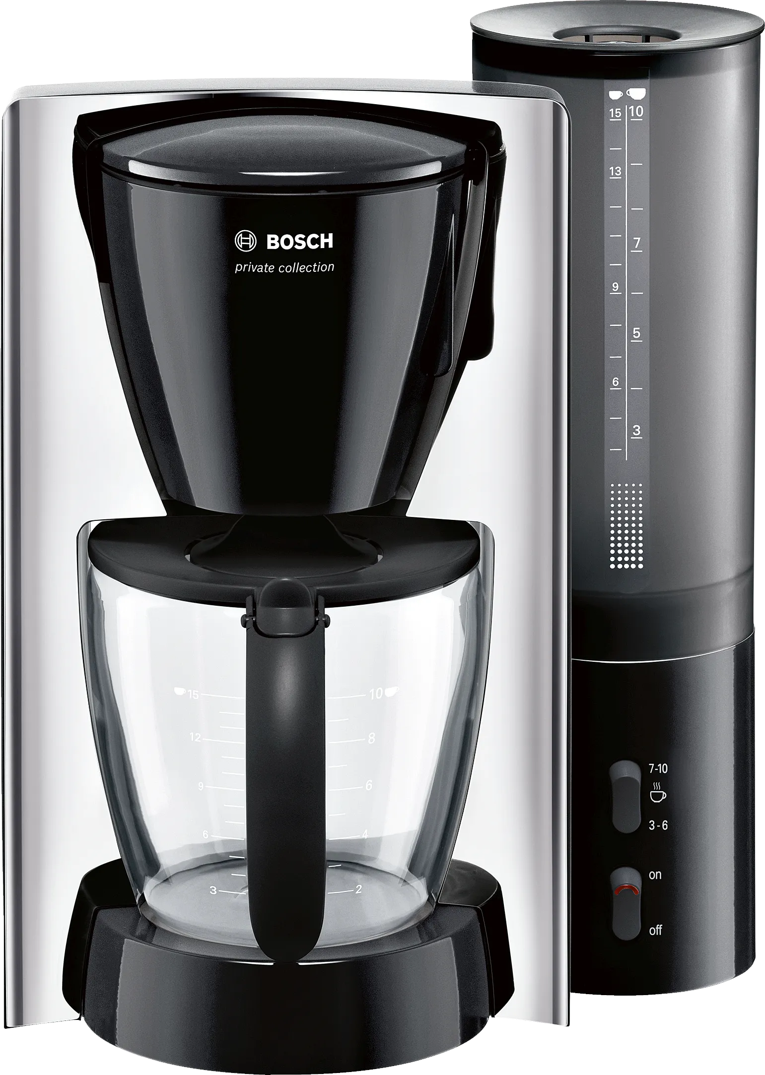 Coffee maker Black, Black