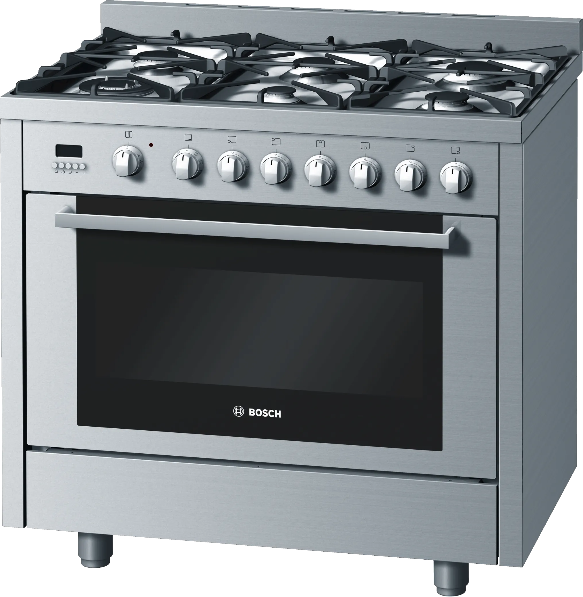 Series 4 Dual fuel range cooker Stainless steel